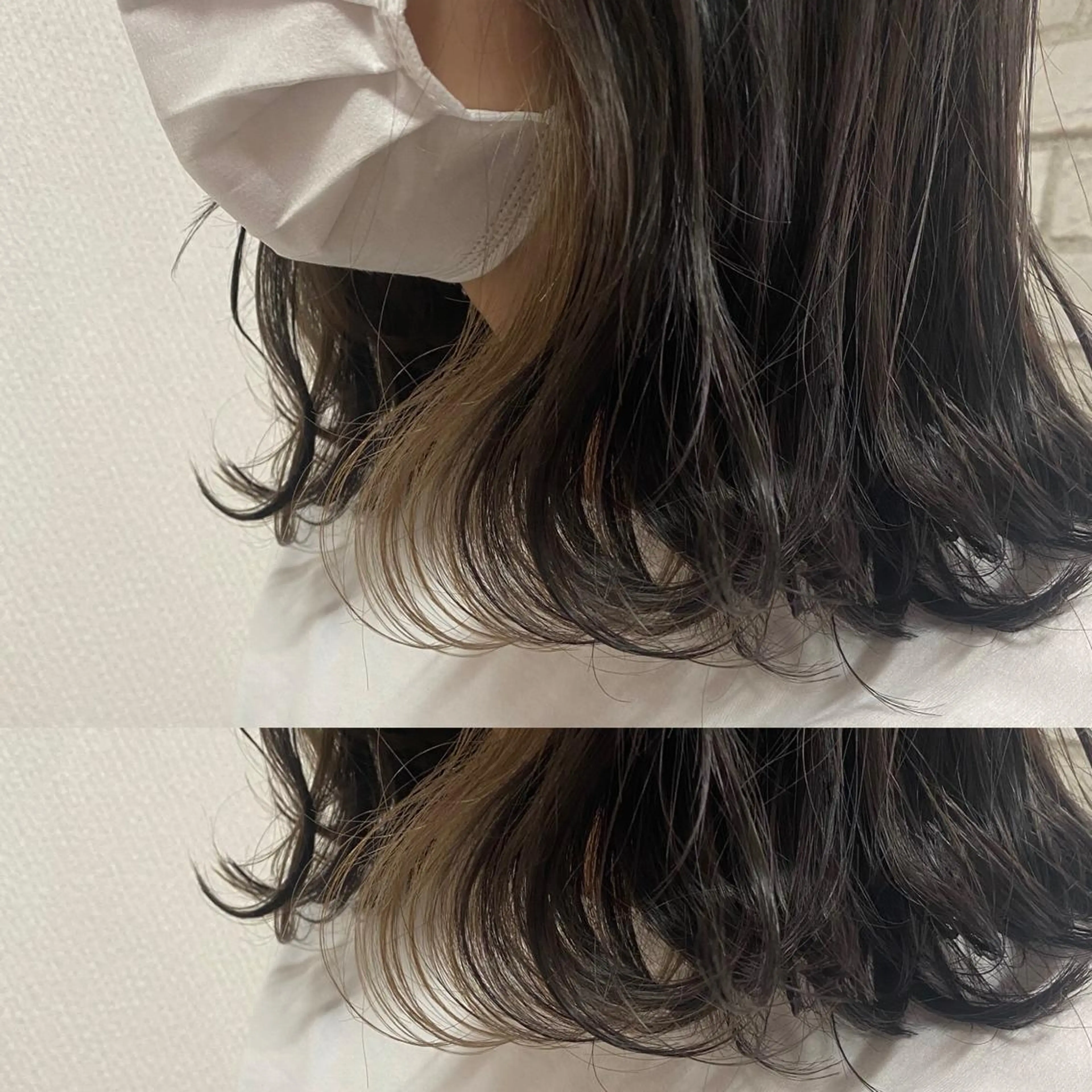 ミディアム 西元 亜由美のヘアスタイル