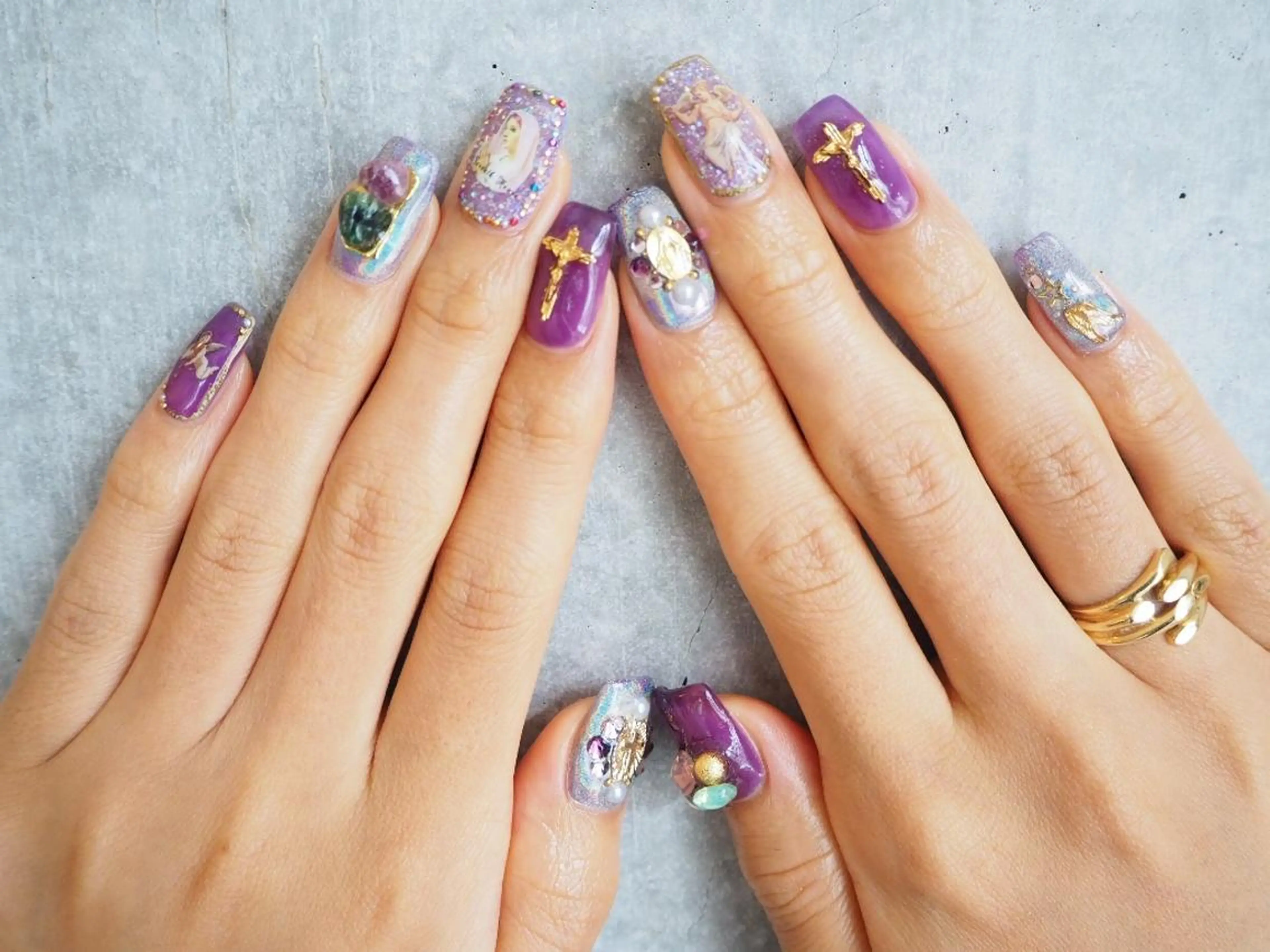 ネイル ConneQt所属・ETHOSENSE. kimikaのネイルデザイン