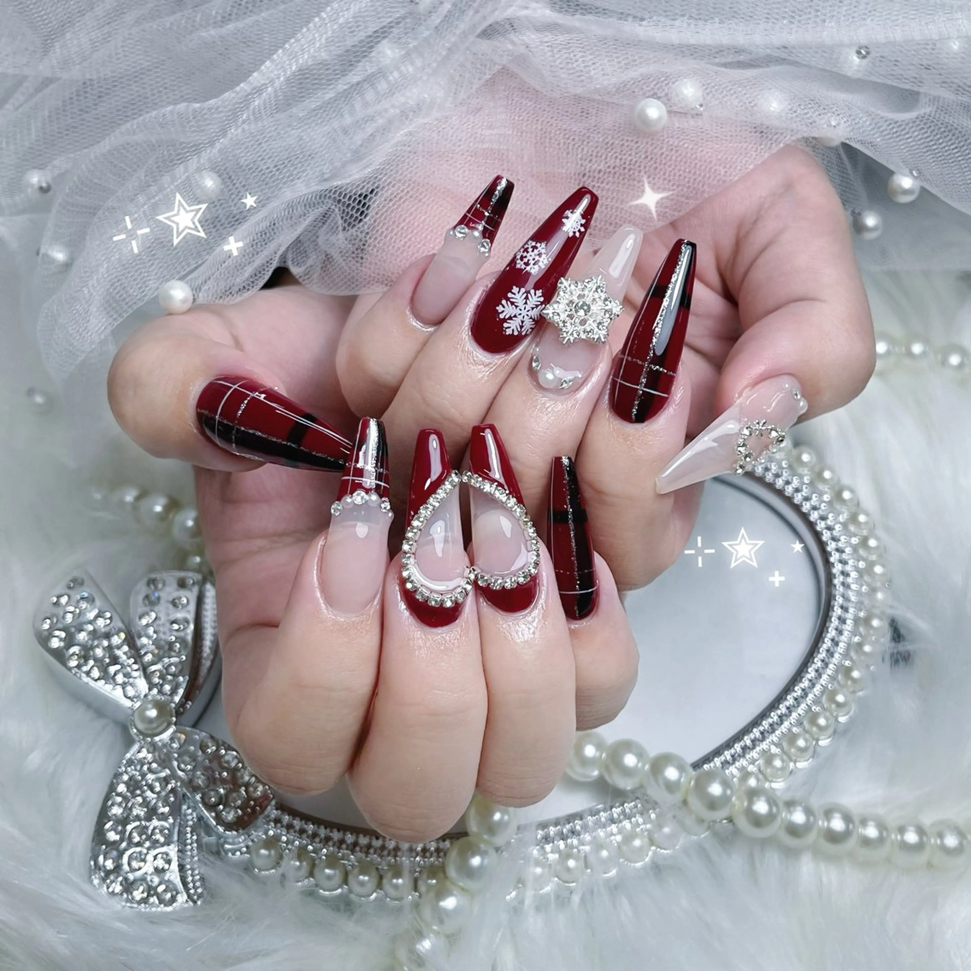 ネイル 韓国ネイル ロングネイル マグネットネイル シンプルネイル ワンホンネイル ハンドネイル JOSIE nail studioのネイルデザイン