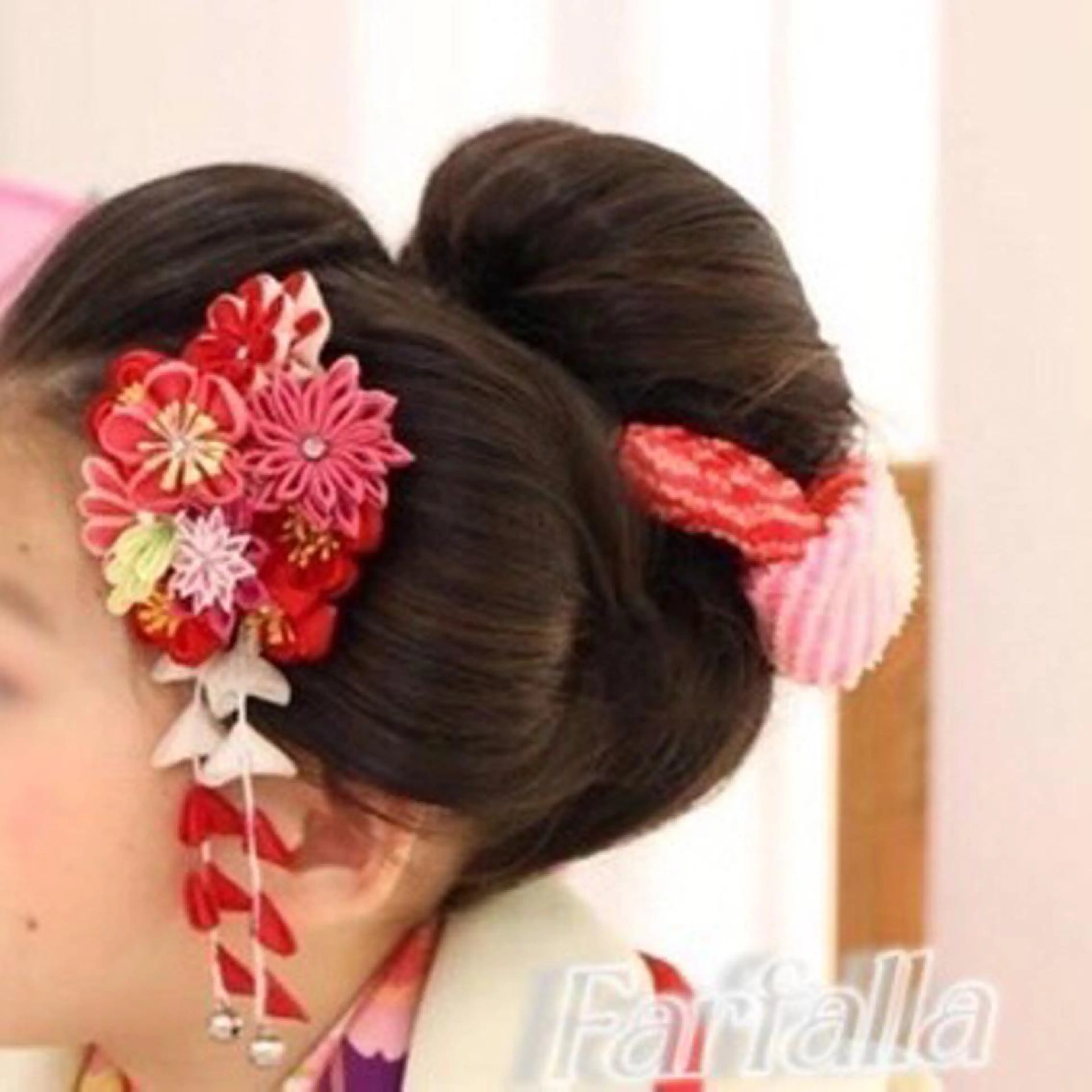 女の子♡七五三ヘアセット日本髪の写真