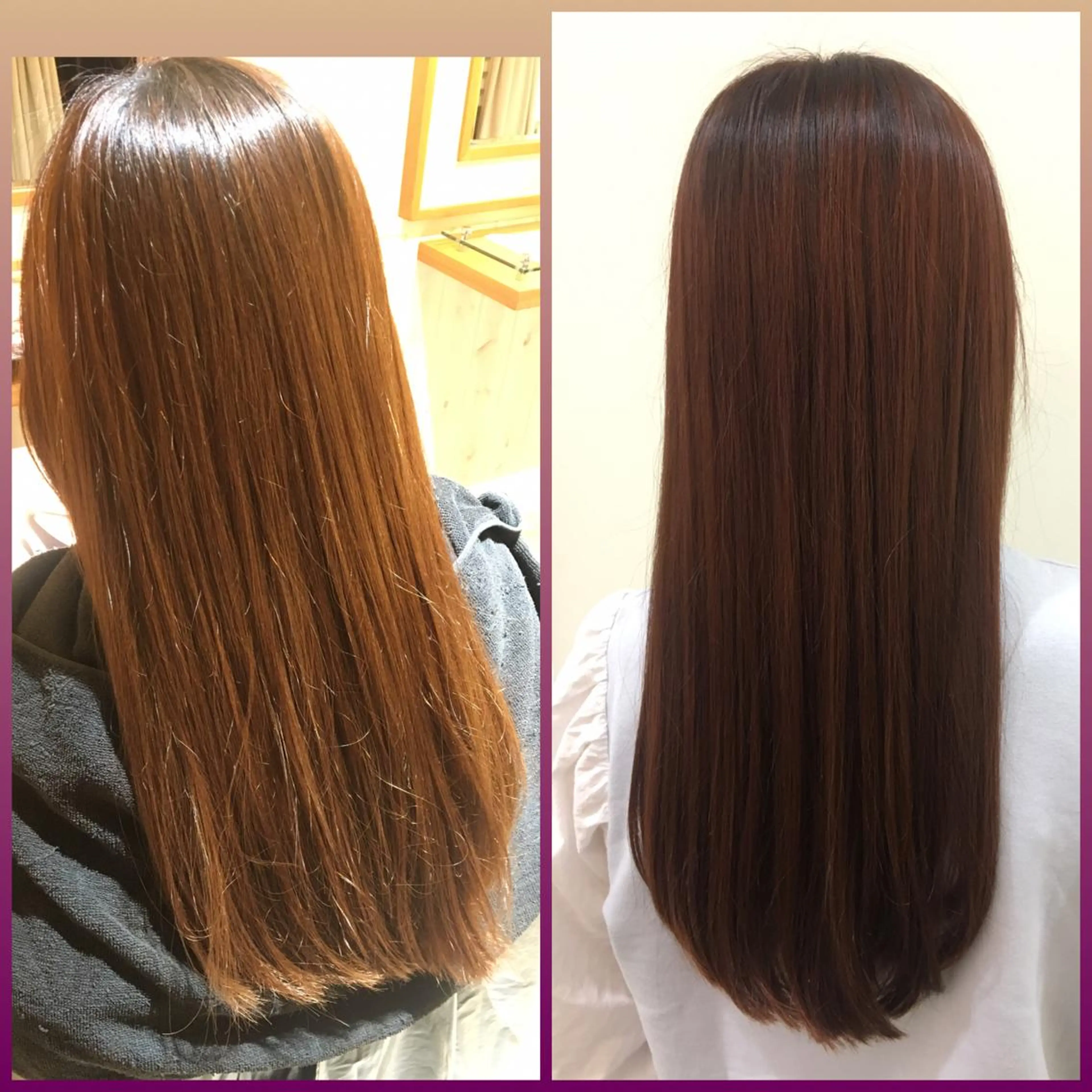 セミロング ロング カラー ロング トリートメント 代表🎀 ふわモテ愛 され髪🩷yumiのヘアスタイル