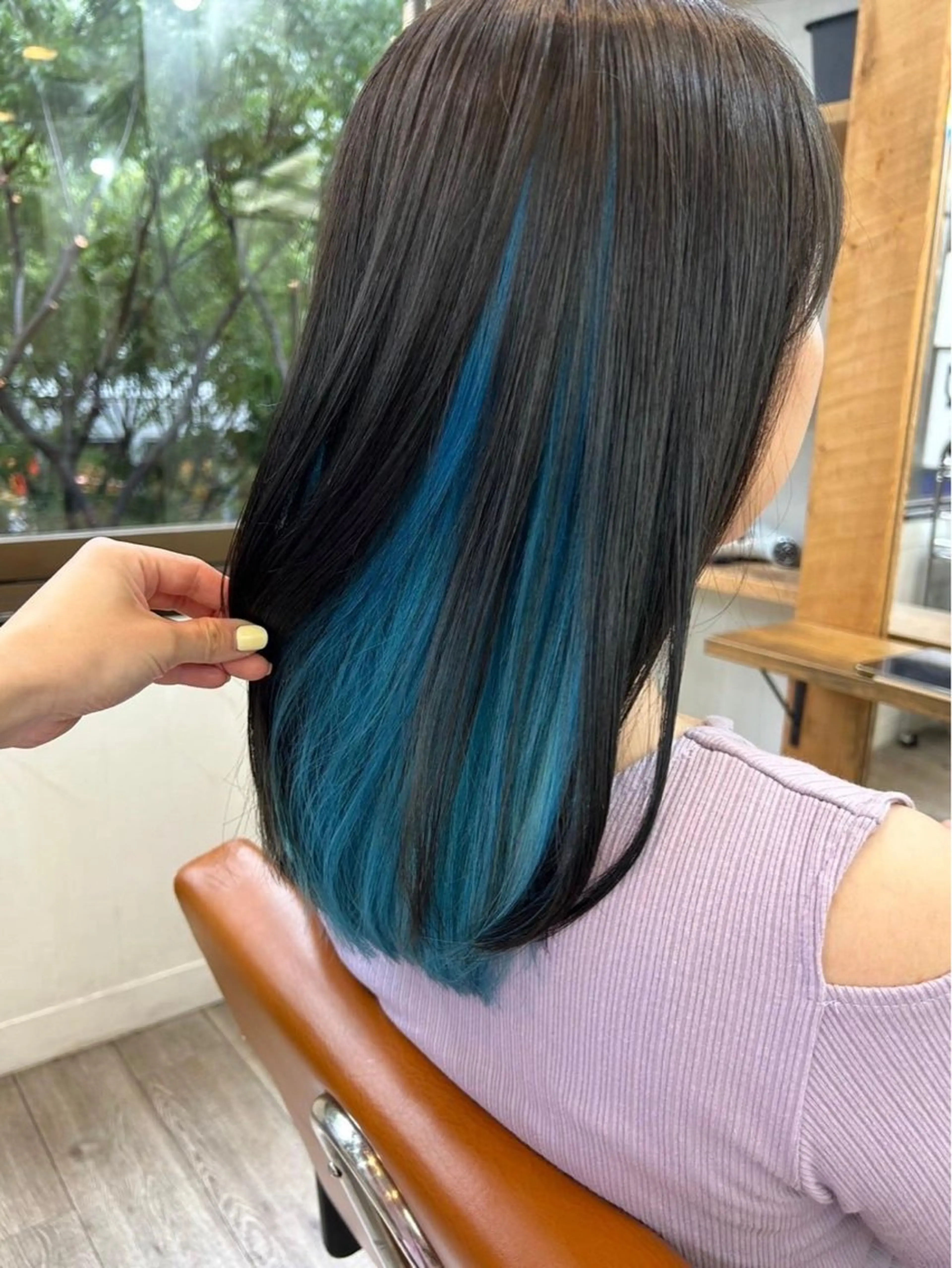 セミロング 🫧縮毛矯正支持率 No.1 ほのか🫧のヘアスタイル