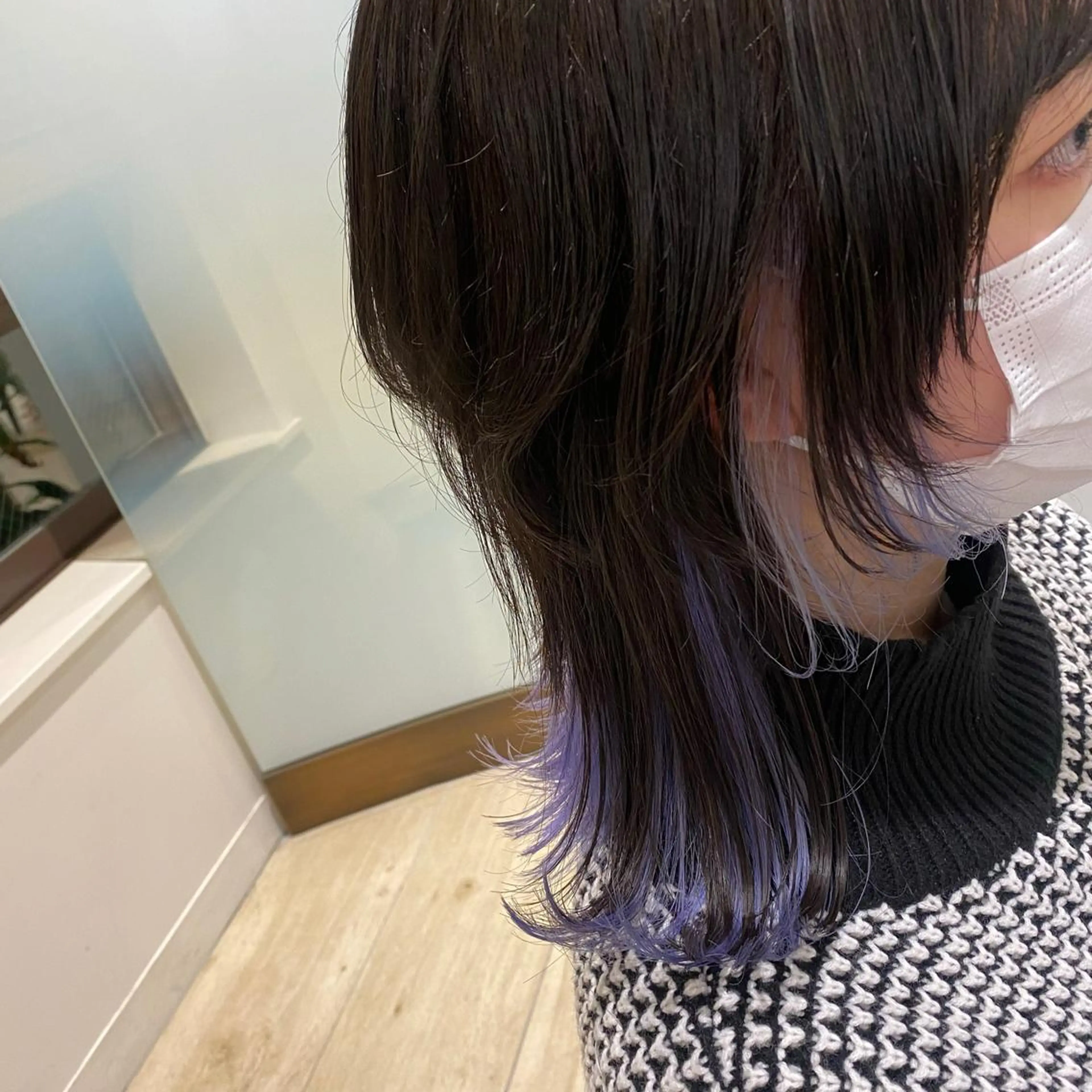 ミディアム ウルフカット equal銀座所属・equal銀座 黒田💚のヘアスタイル