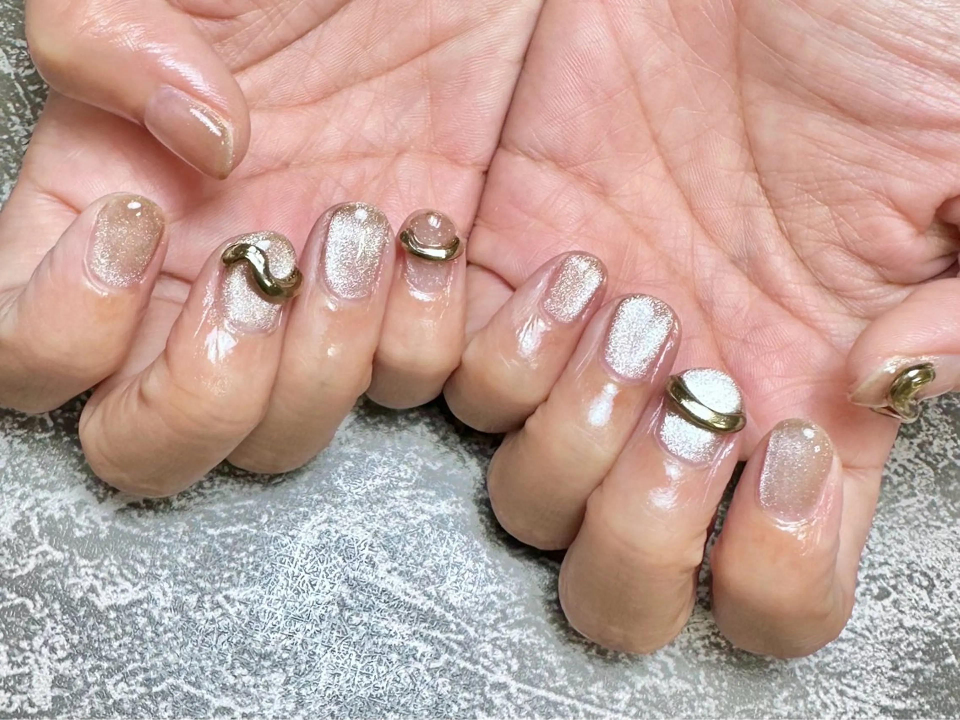ネイル マグネットネイル 221 nailのネイルデザイン