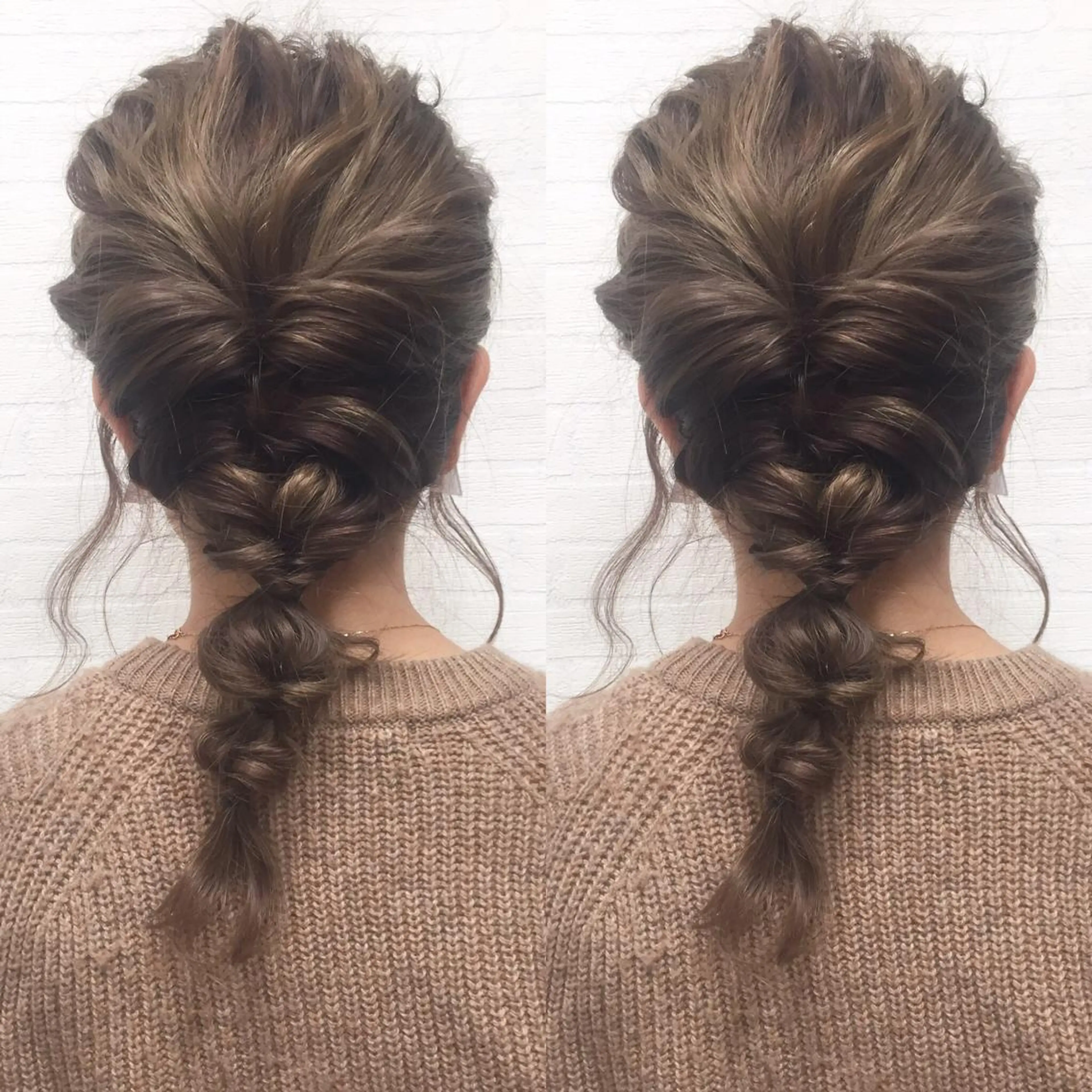 ヘアアレンジ 簡単アレンジ 齋藤 咲のヘアスタイル