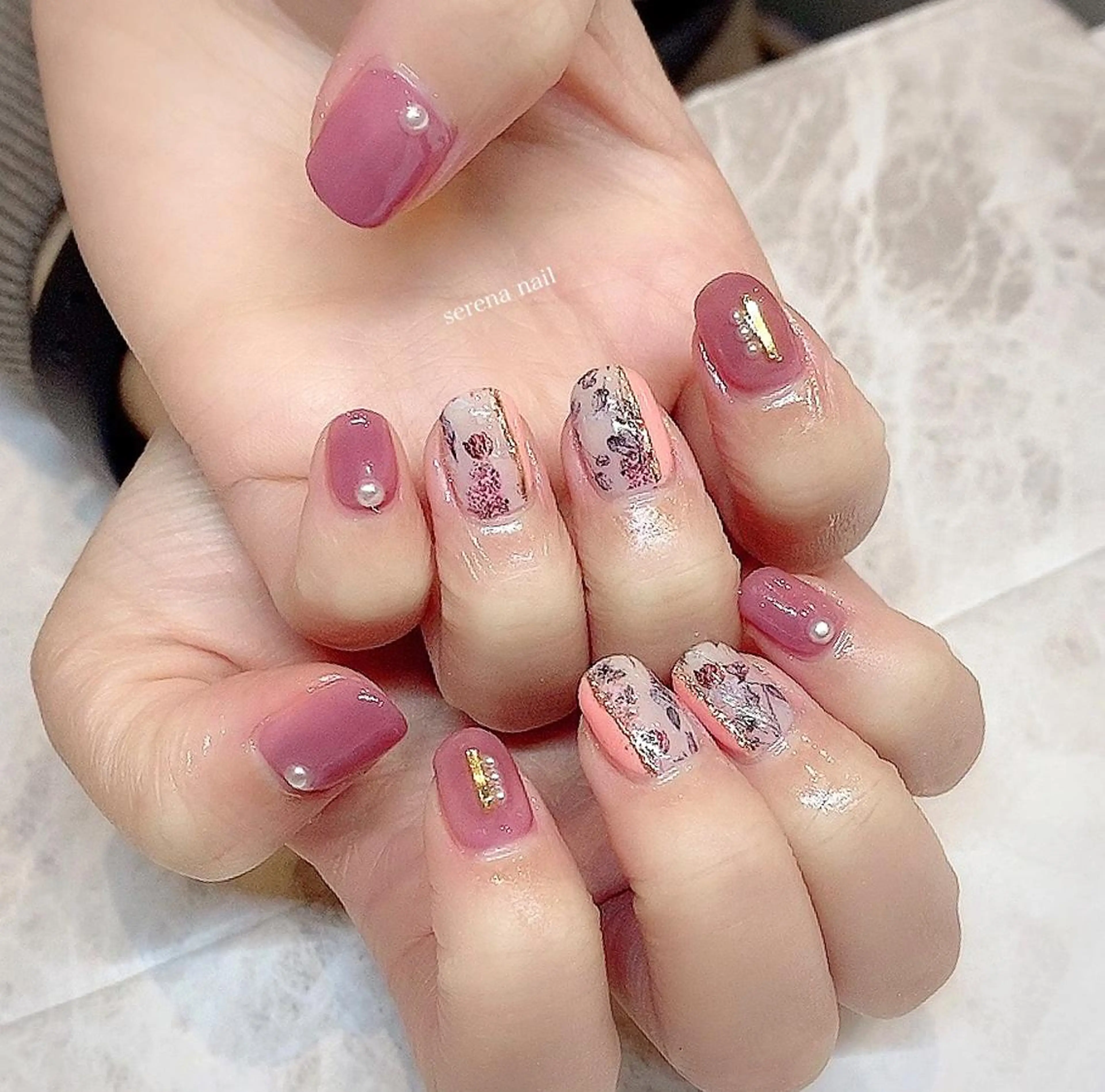 ネイル ハンドネイル serena nailのネイルデザイン