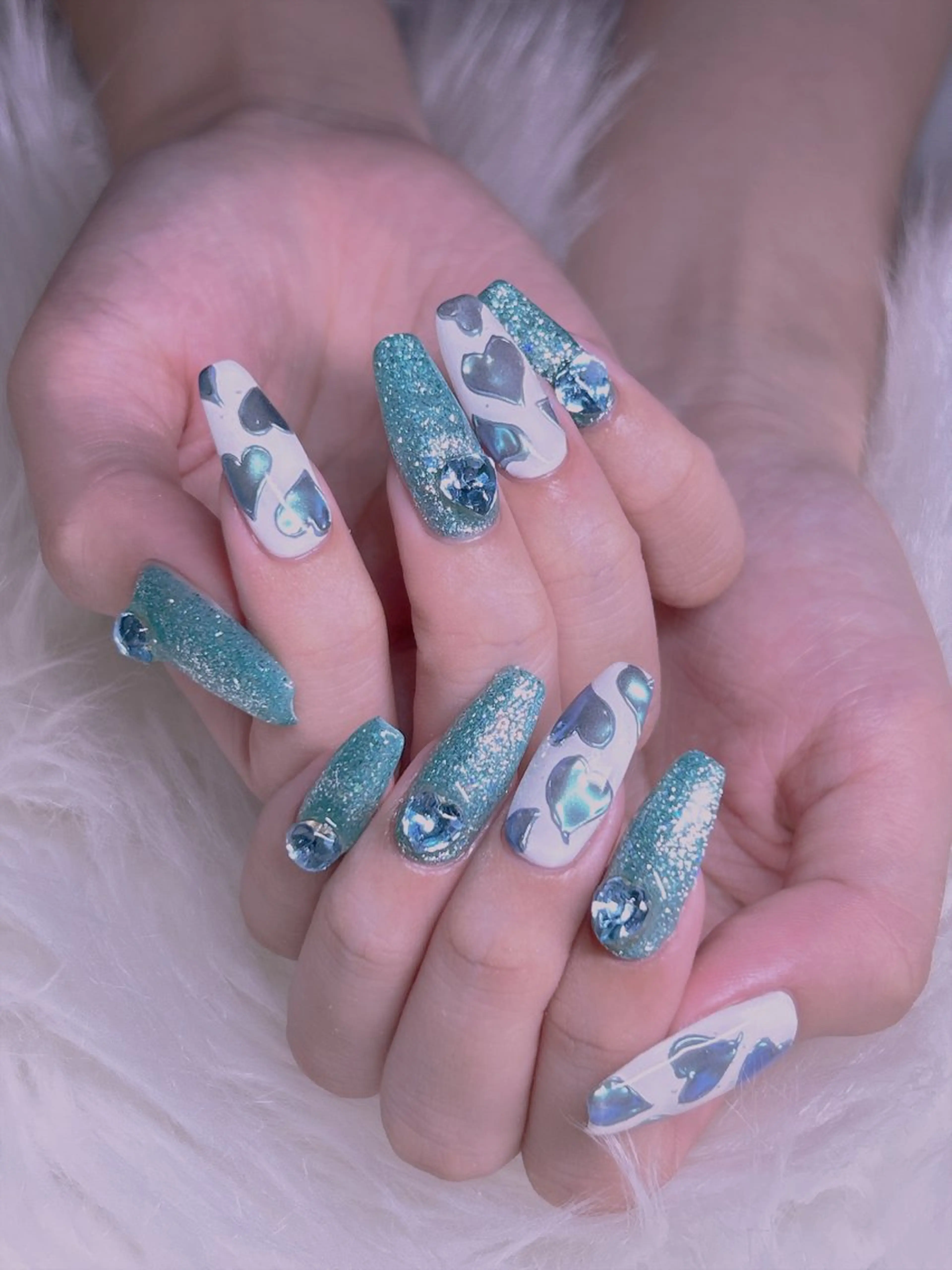 ネイル 長さだし専門店 M2　rikaのネイルデザイン