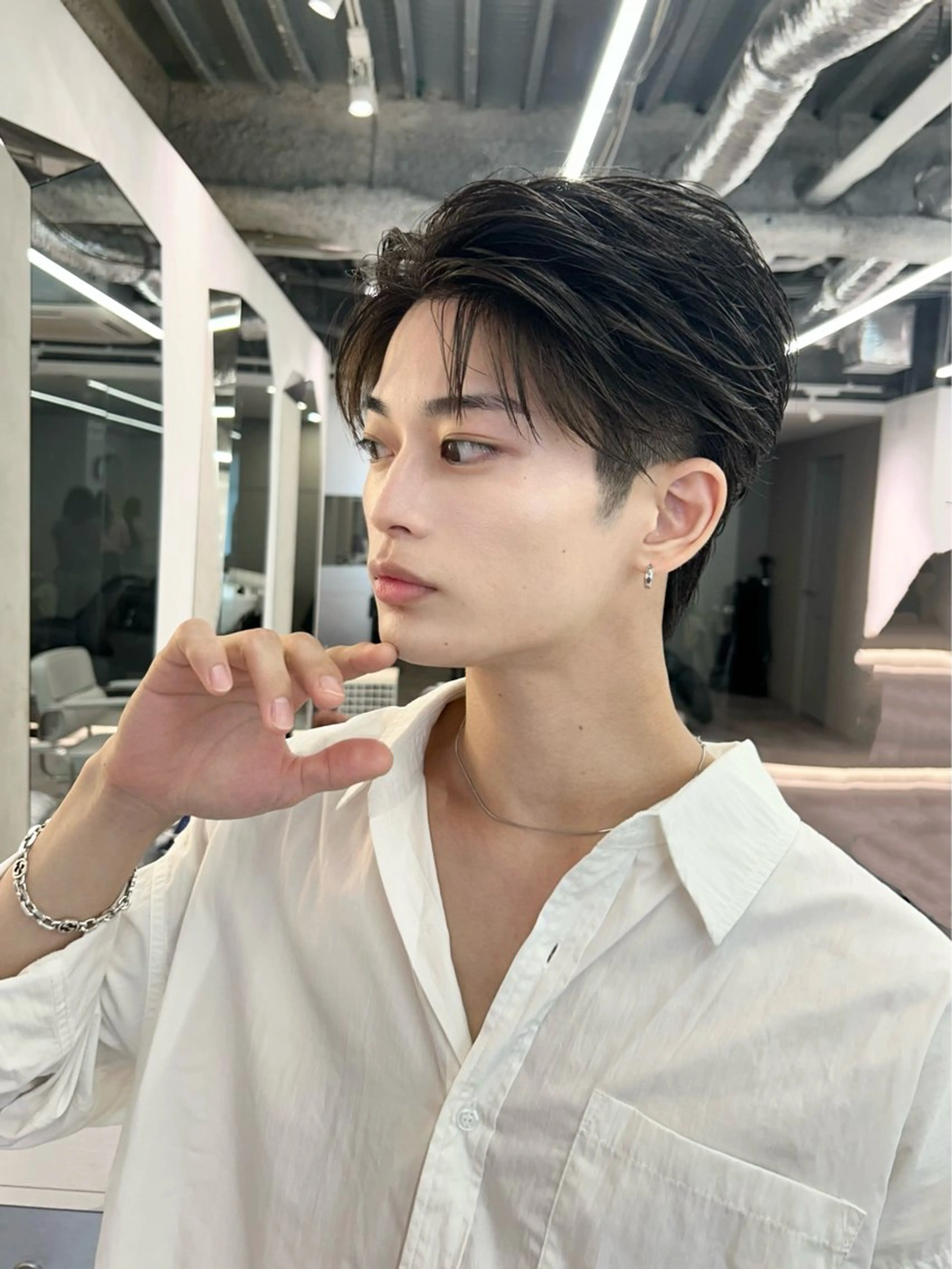 メンズ カット 横浜メンズ特化 田中リョウのヘアスタイル