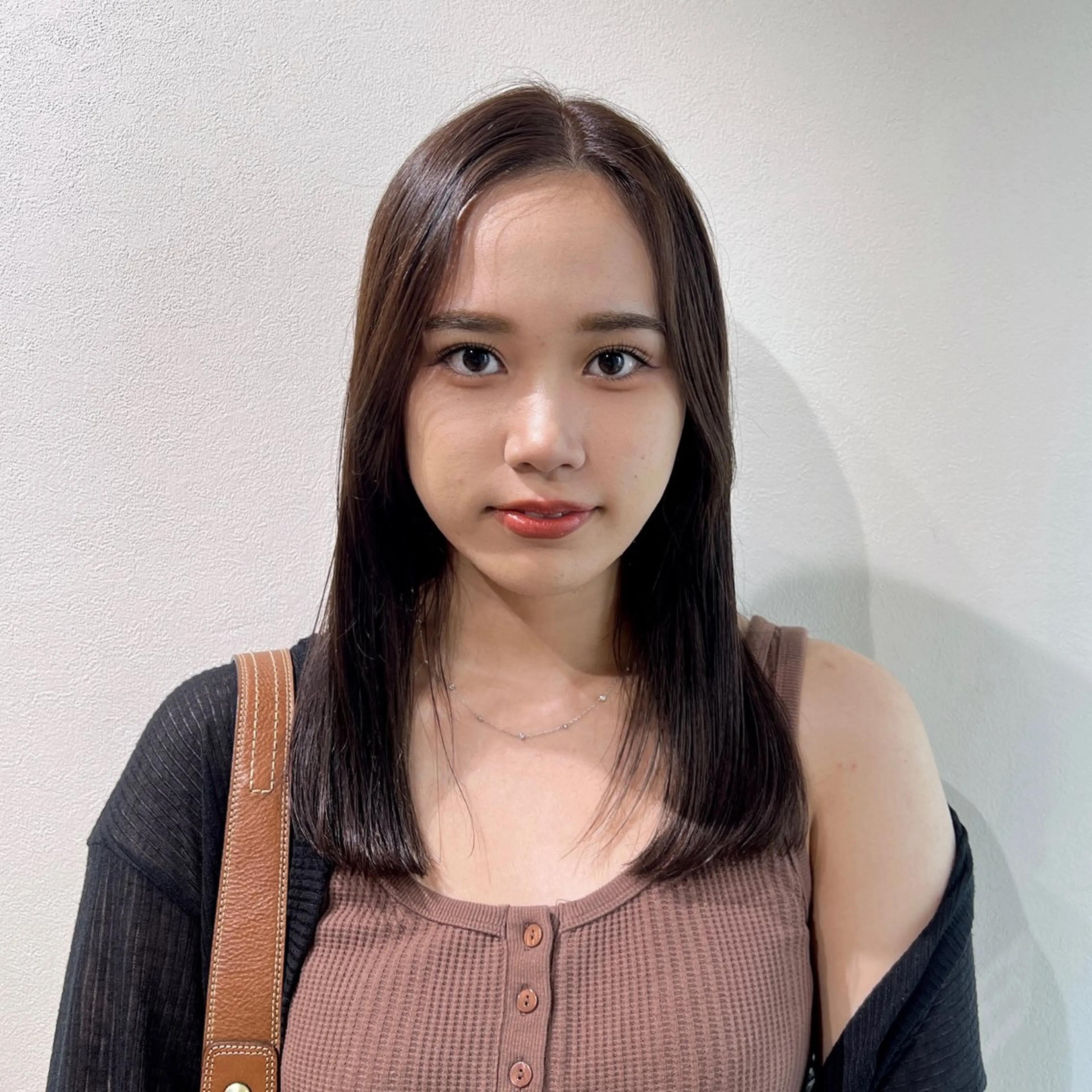 セミロング カラー セミロングパーマ ブリーチ ブラウンカラー ケアブリーチ 透明感カラー ヘアカラー 𝙎𝙚𝙞𝙧𝙖 ☆カット/パーマのヘアスタイル