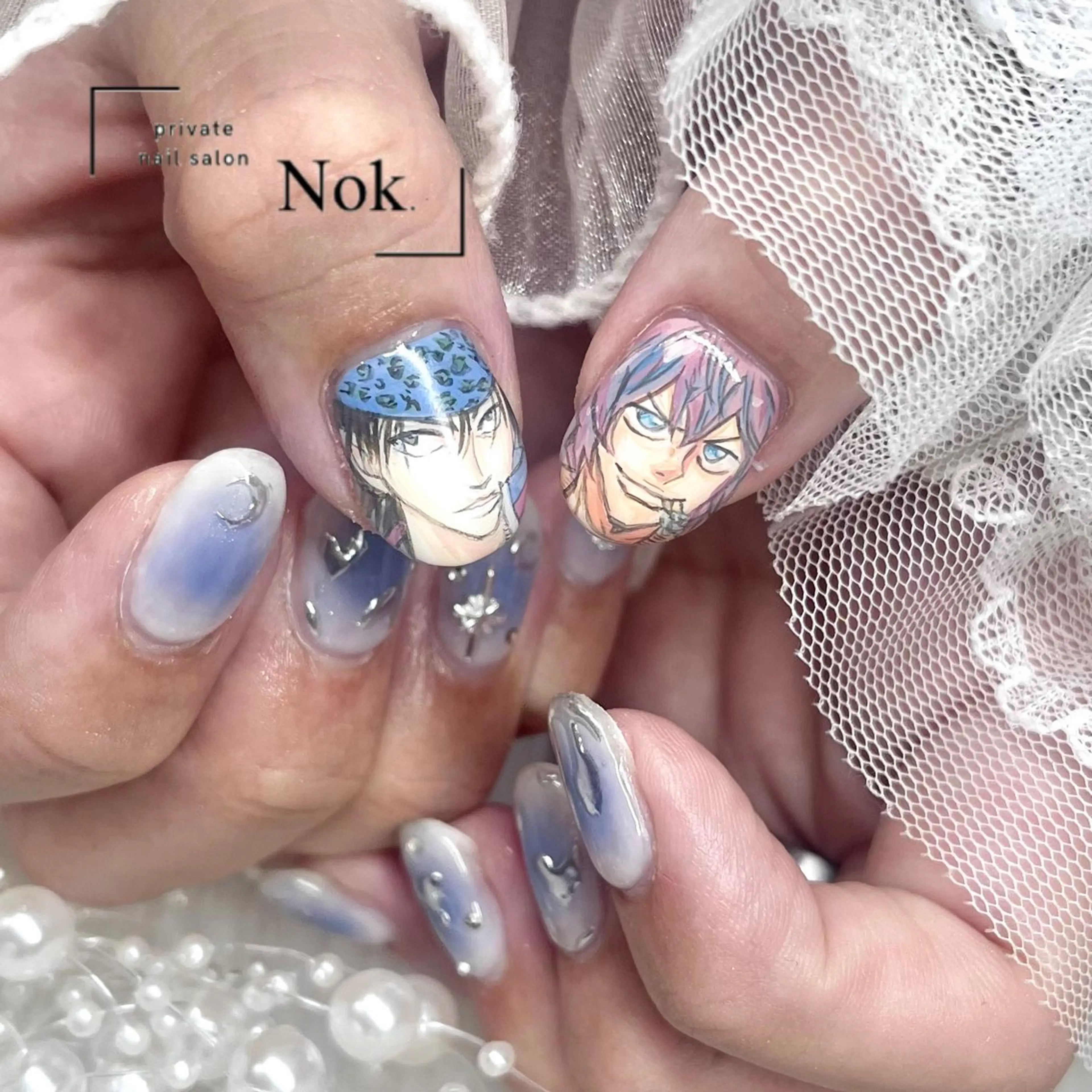 ネイル ハンドネイル 池袋痛ネイル Nok. 渡辺のネイルデザイン