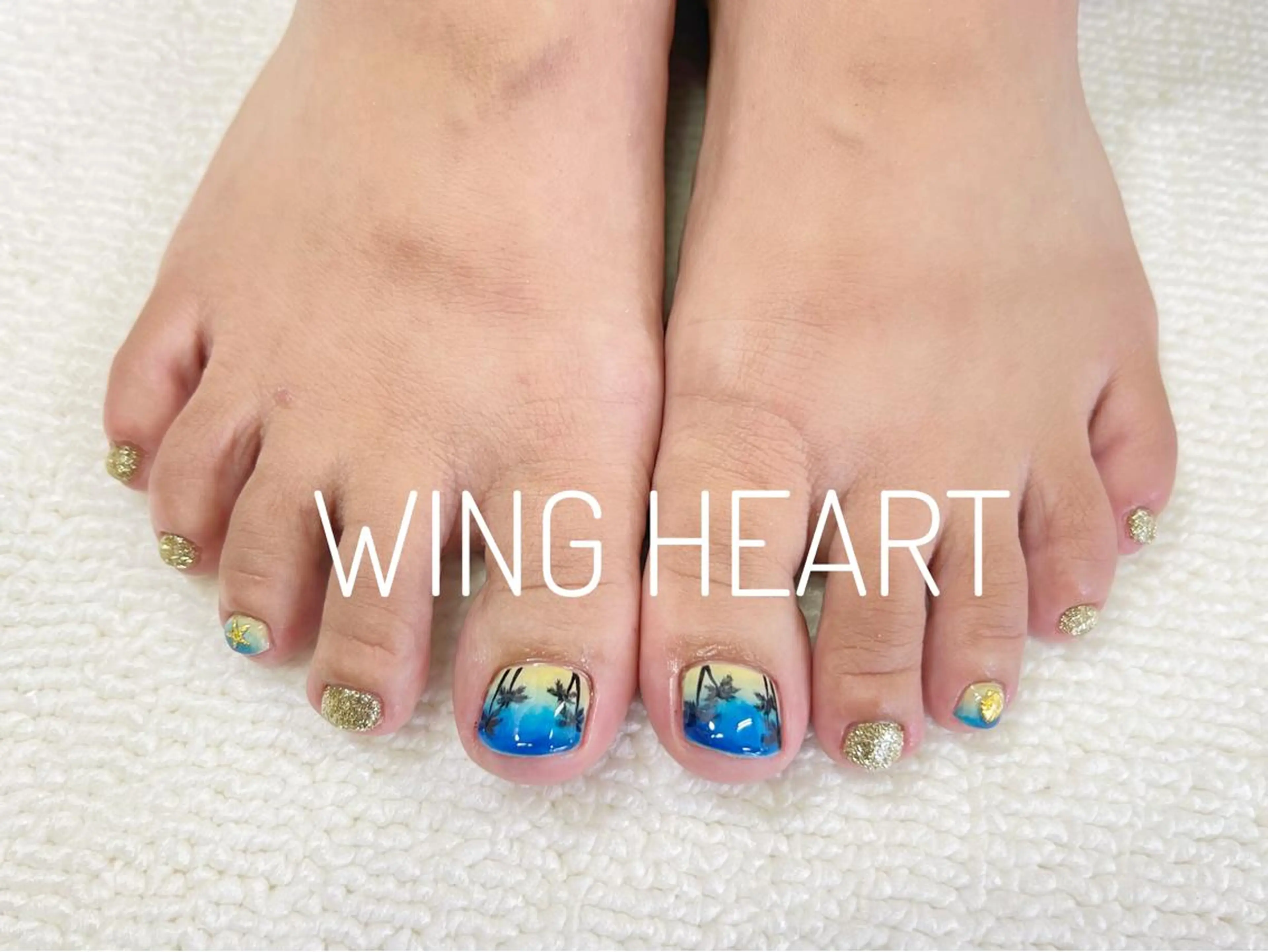 ネイル フットネイル O. AKINAのネイルデザイン