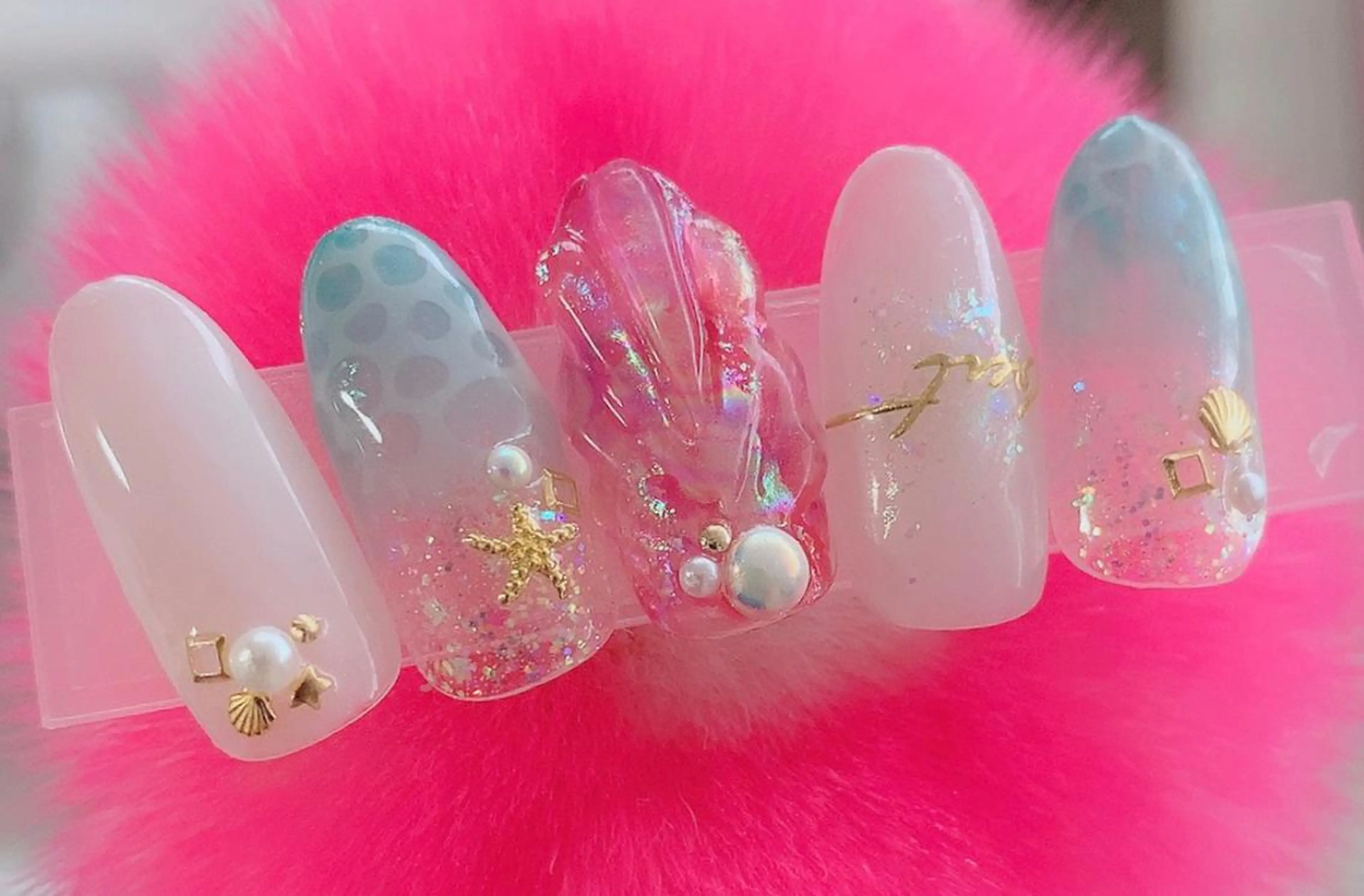 カラー ネイル yuri kaのネイルデザイン