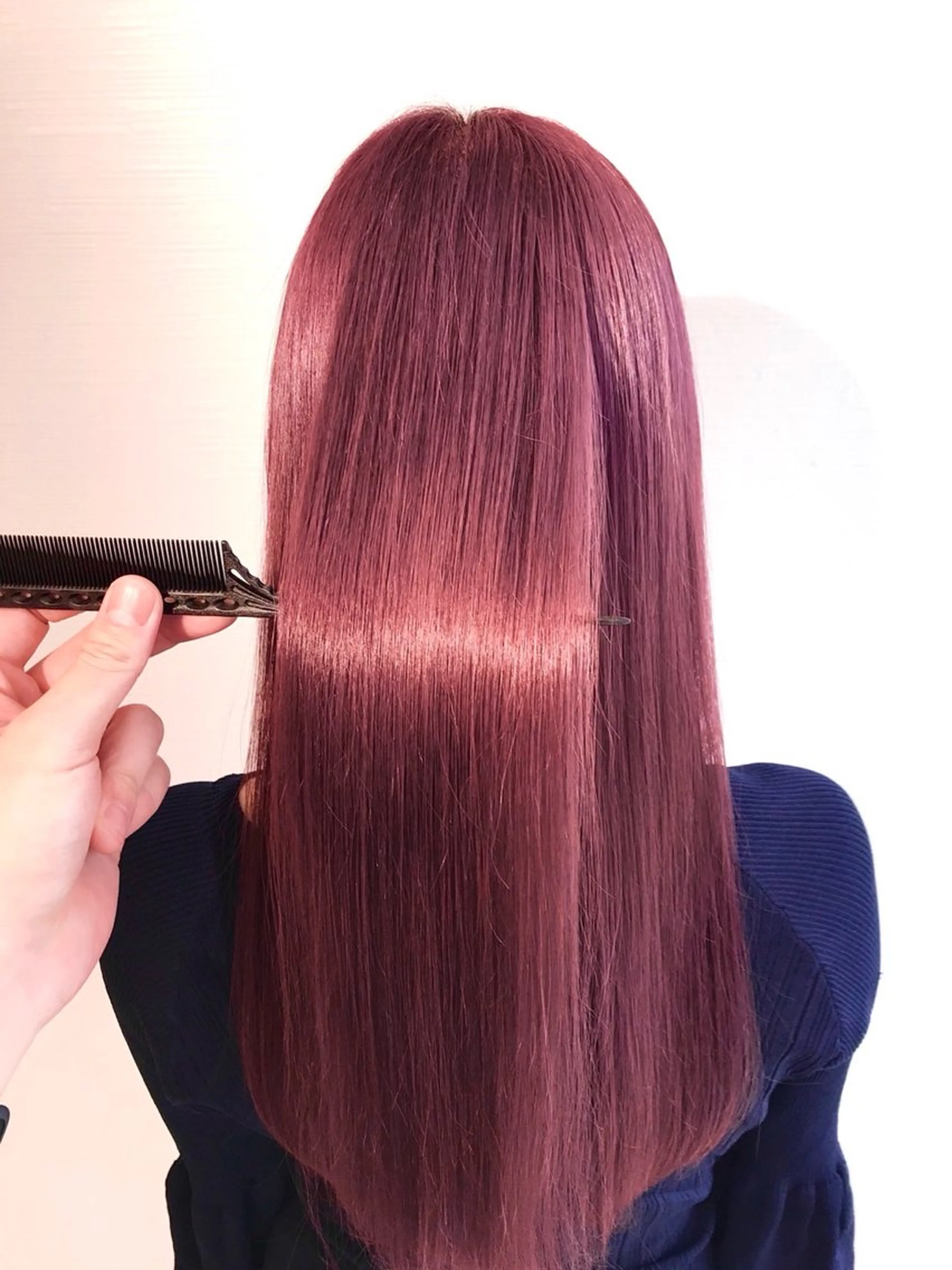 🫧フルコースメニュー🫧美髪縮毛矯正➕ケミカルカラー➕美フォルムカット➕ oggi otto8ステップトリートメントの写真