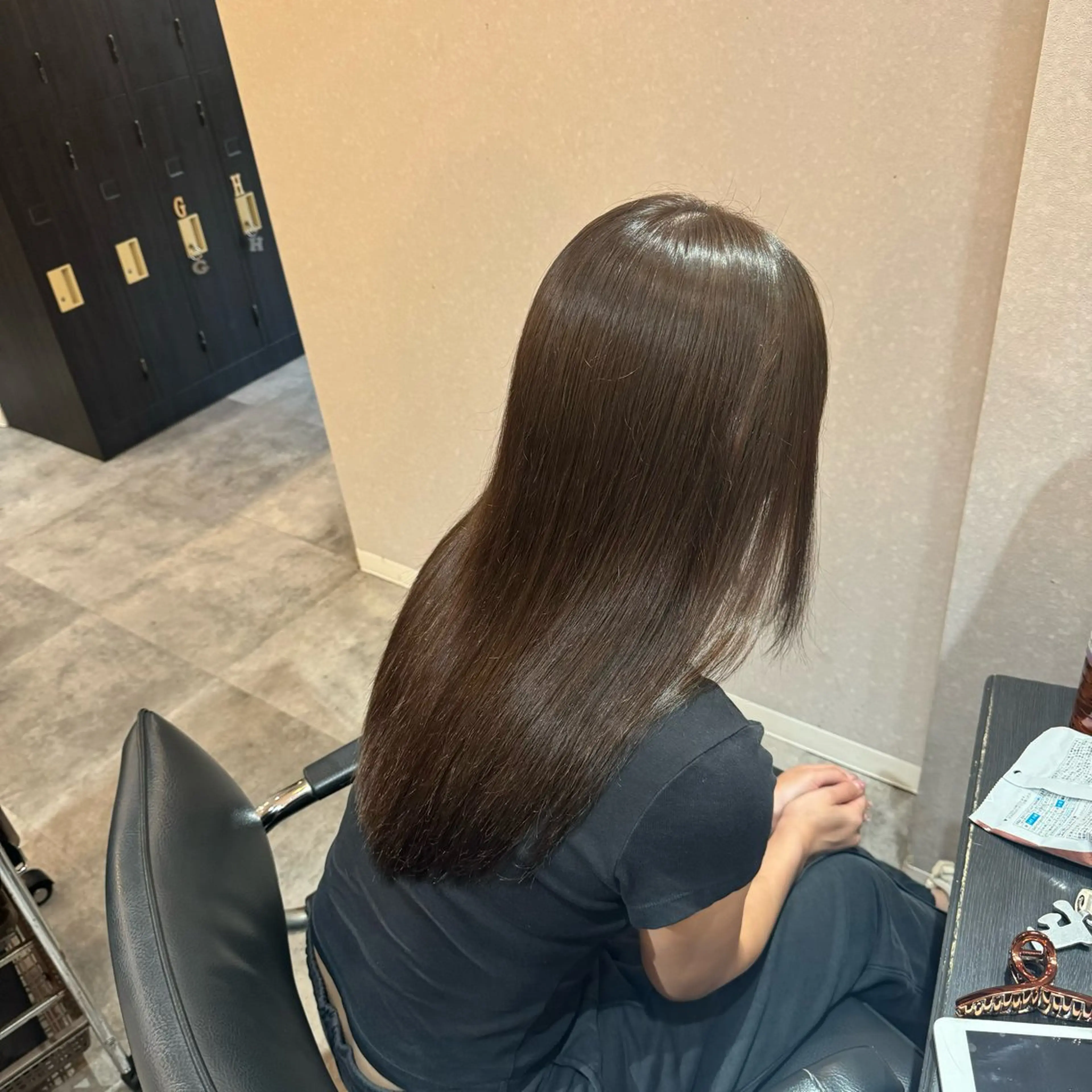 🍏カット+カラー+りんご幹細胞トリートメント🍏《髪質改善トリートメント》の写真