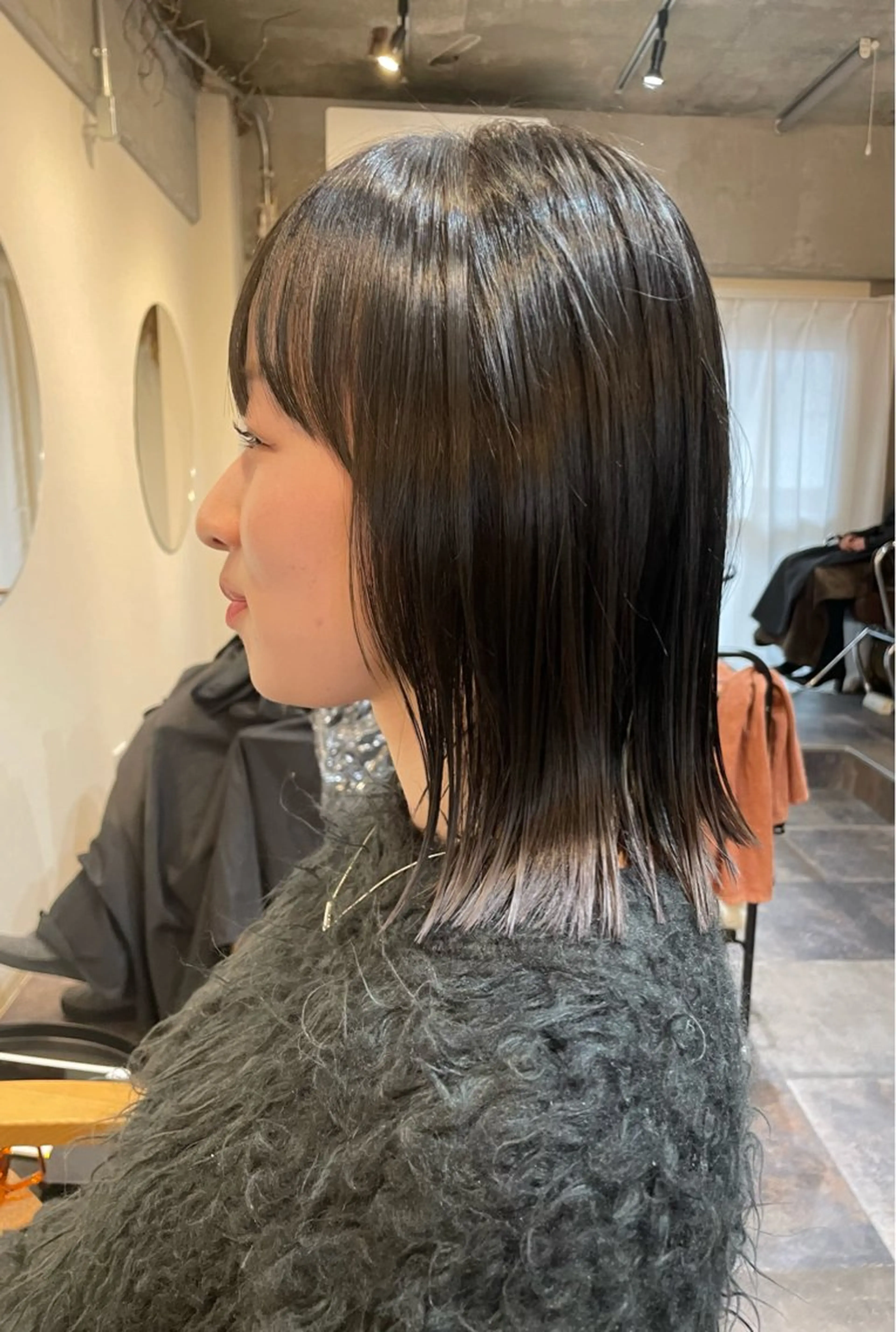 ミディアム カラー ブリーチ ケアブリーチ グラデーションカラー カット ヘアカラー 鎌田卓也/髪質改善 /透明感カラーのヘアスタイル