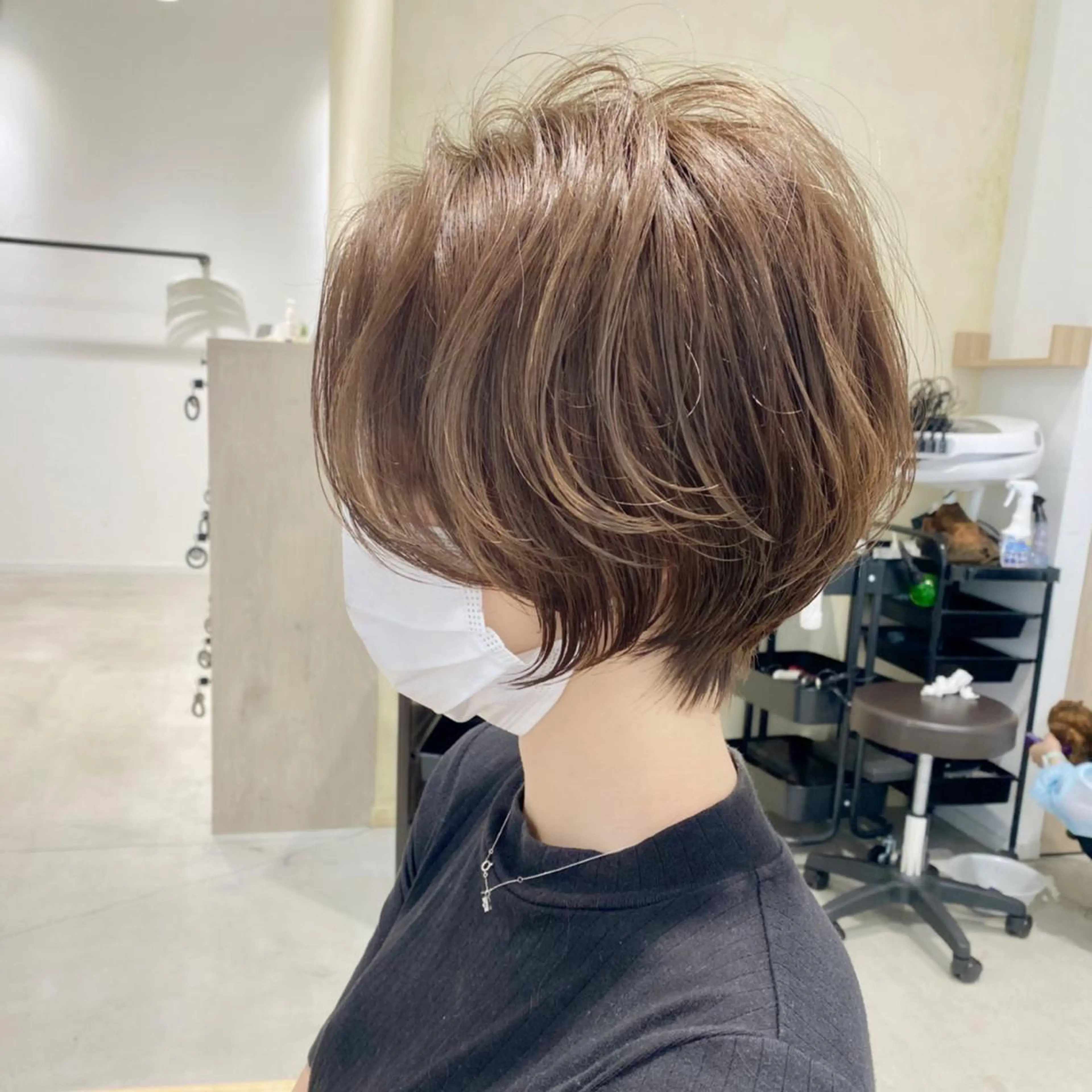 ショート カット ヘアカラー トリートメント パーソナルカラー骨格 顔タイプ　小幡のその他イメージ