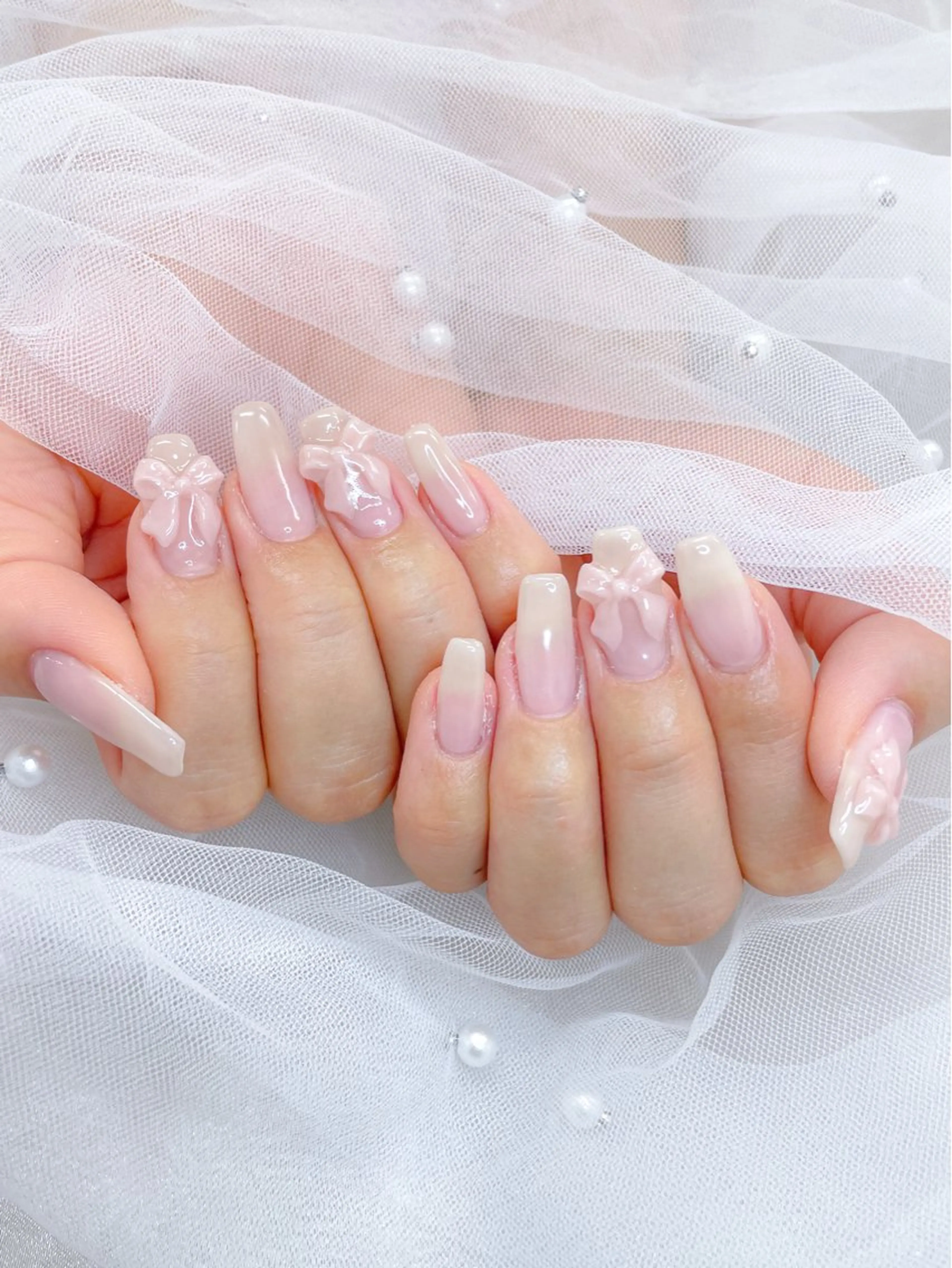 ネイル グラデーション ハンドネイル 五十嵐 美智のネイルデザイン