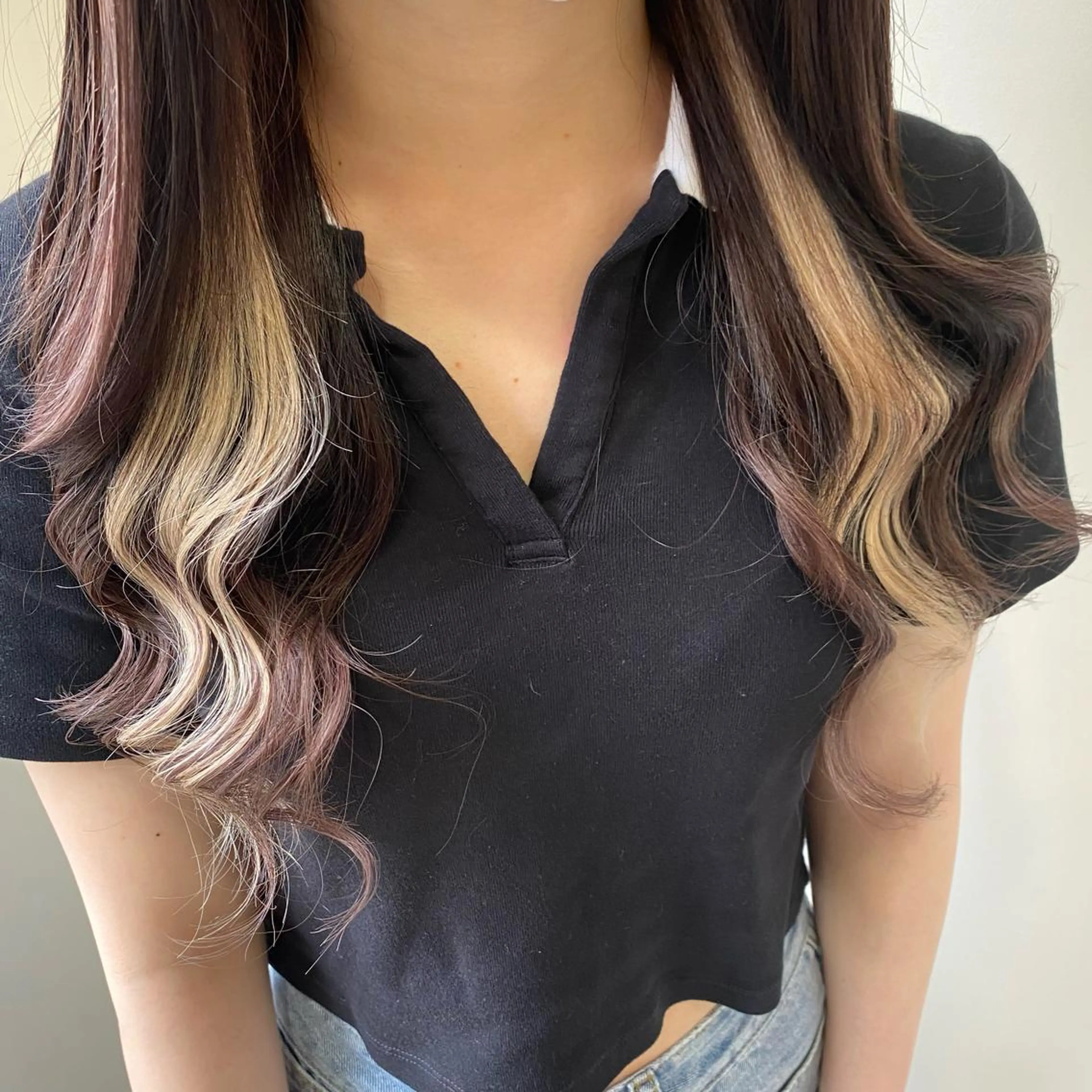 カラー すみす🎀ヘアメ/ 艶カラー/エクステのヘアスタイル