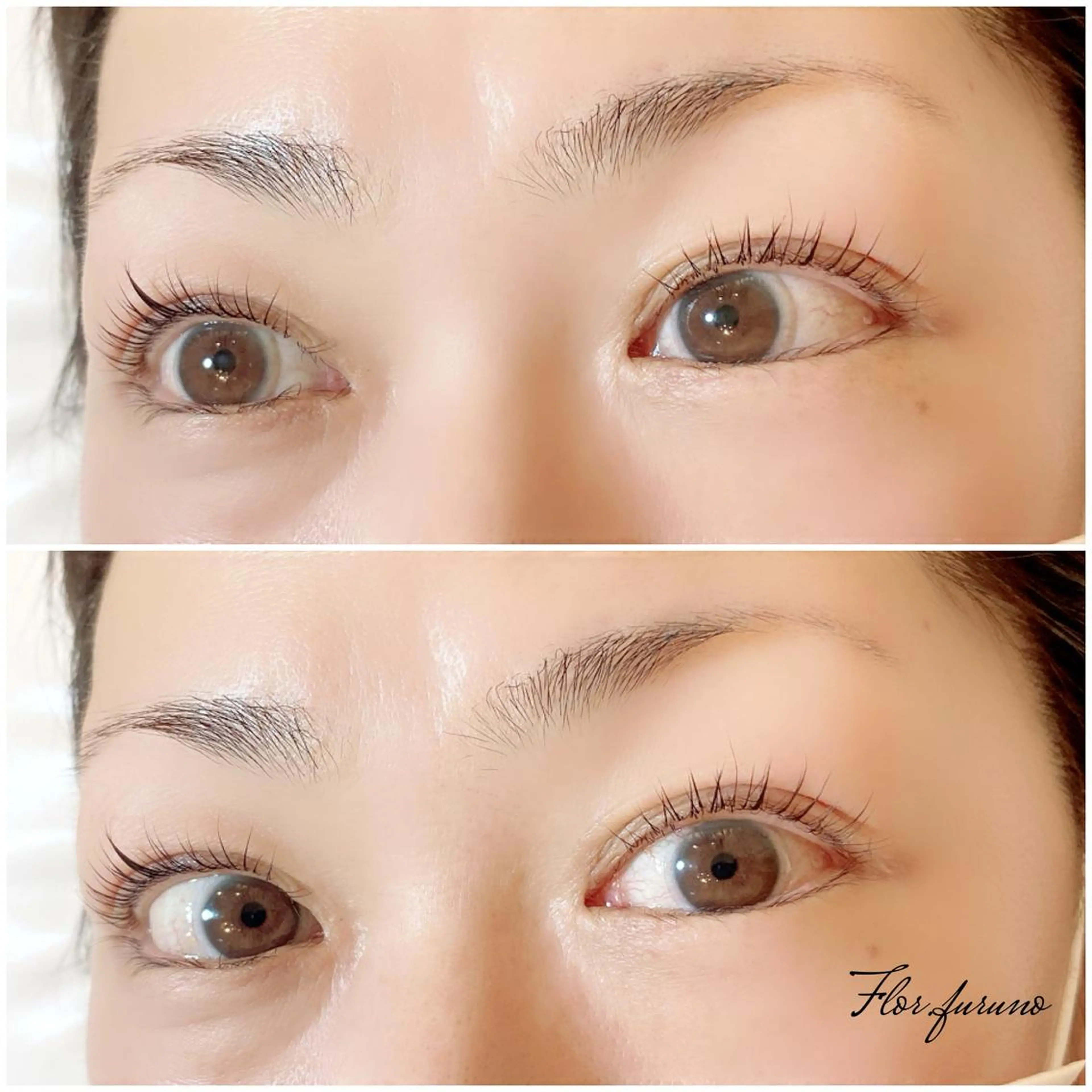 マツエク・マツパ アイブロウ マツパ Flor上大岡 ＊フルノ リナ＊のマツエク・マツパデザイン