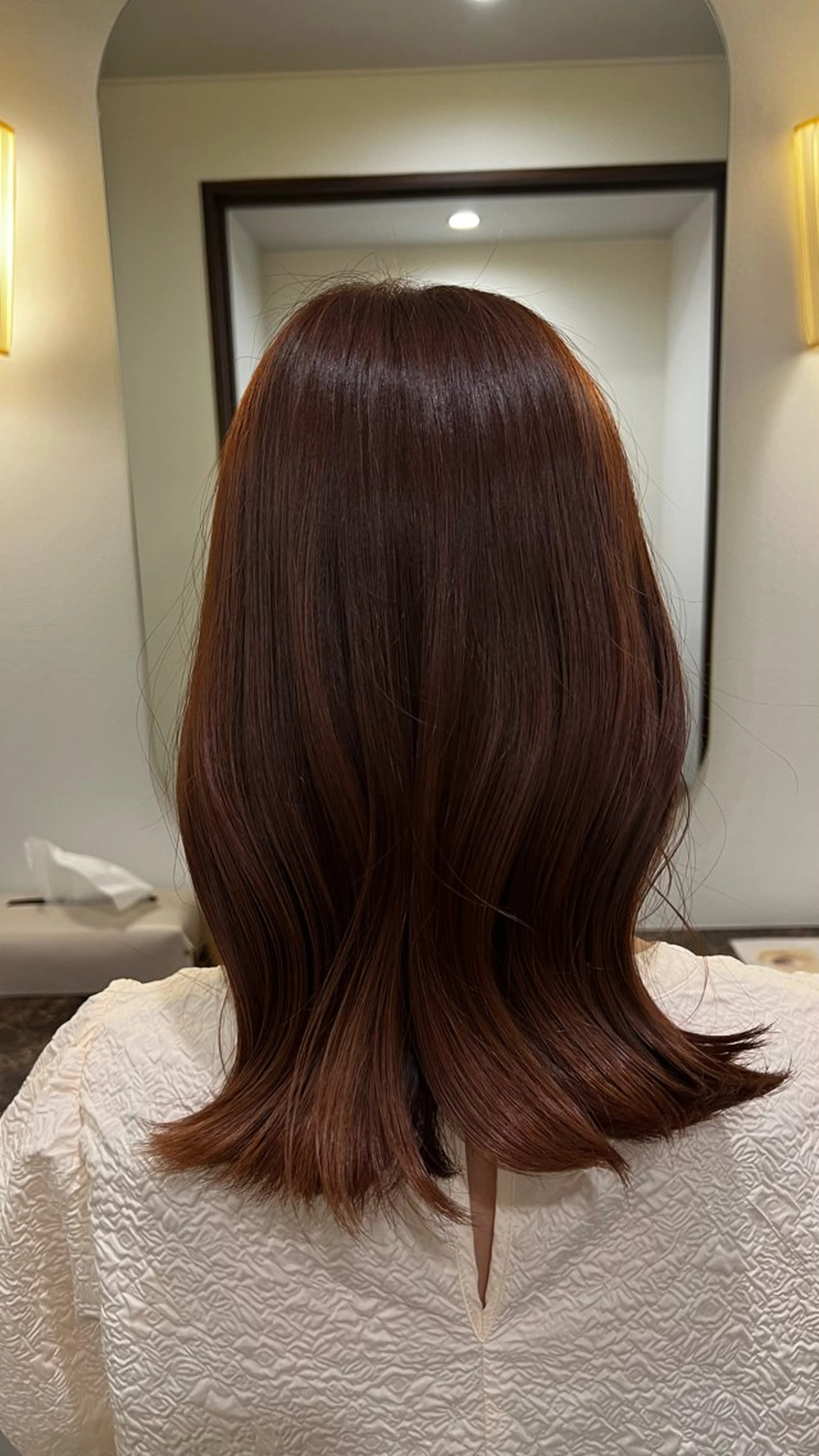 ミディアム 根本 聖羅のヘアスタイル