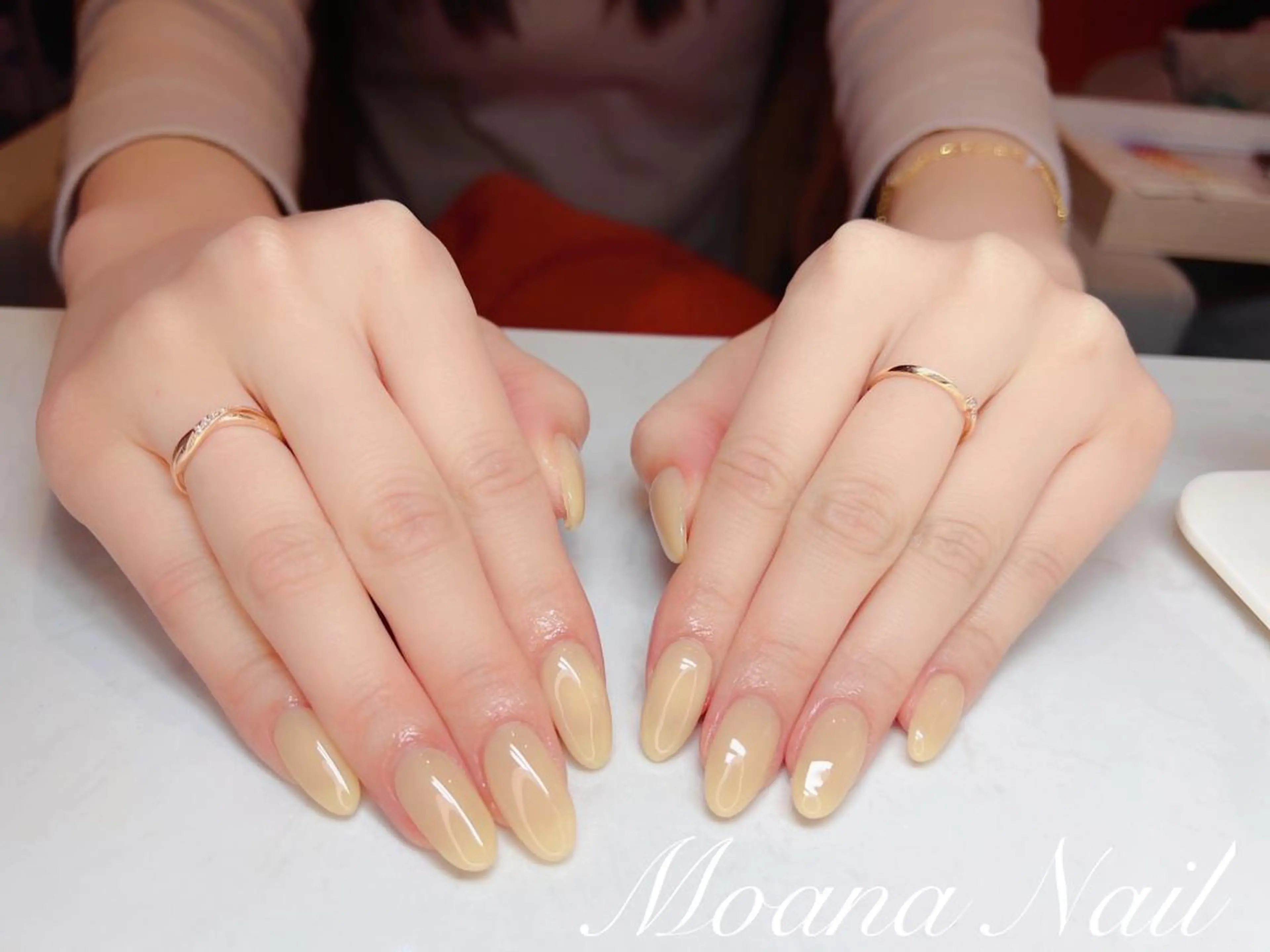 ネイル 桜ネイル クリアネイル 長さ出し フットネイル フレンチネイル 大塚眉毛|ハンドケア |肌管理の眉毛・アイブロウイメージ