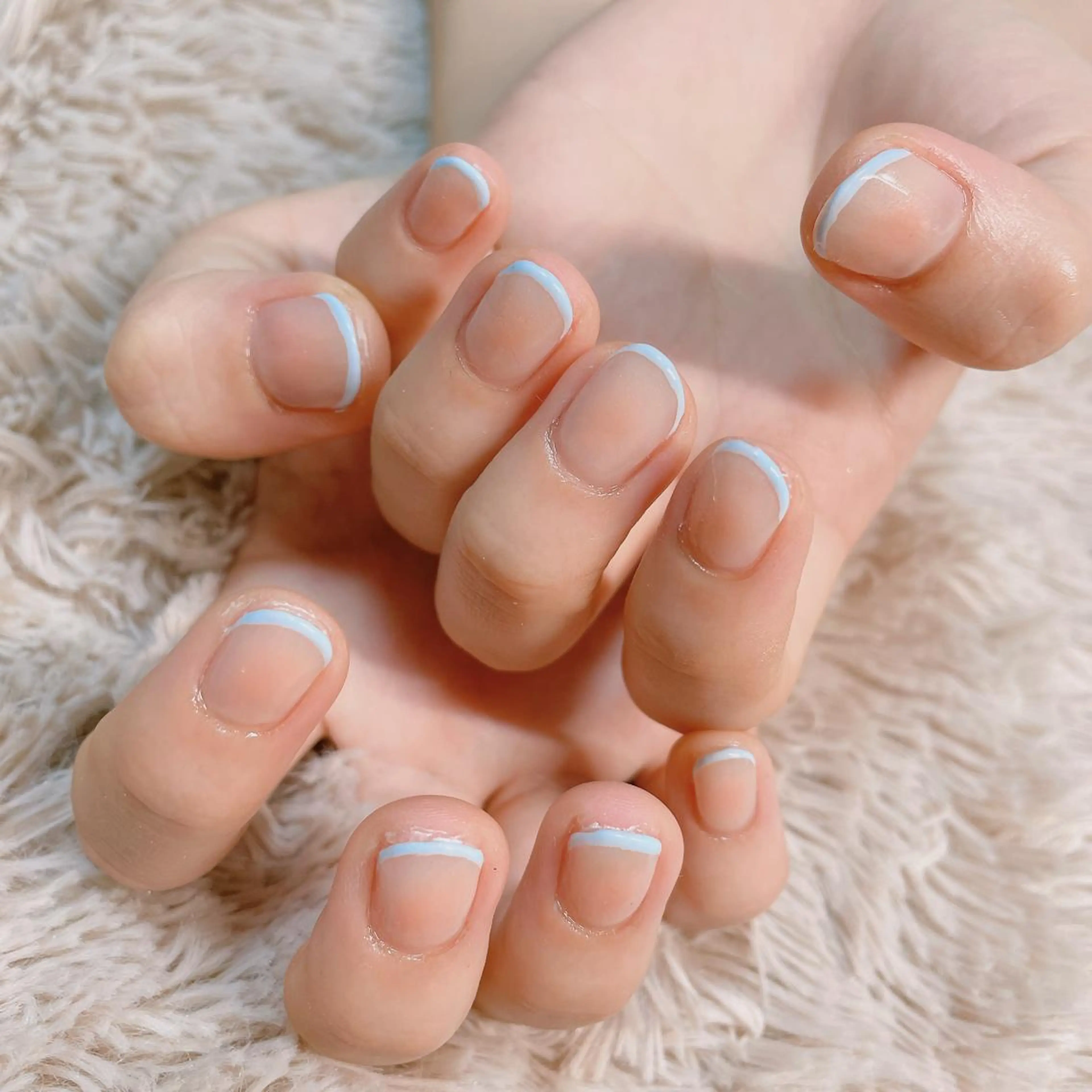 ハンドフレンチ(オフあり/なし)の写真