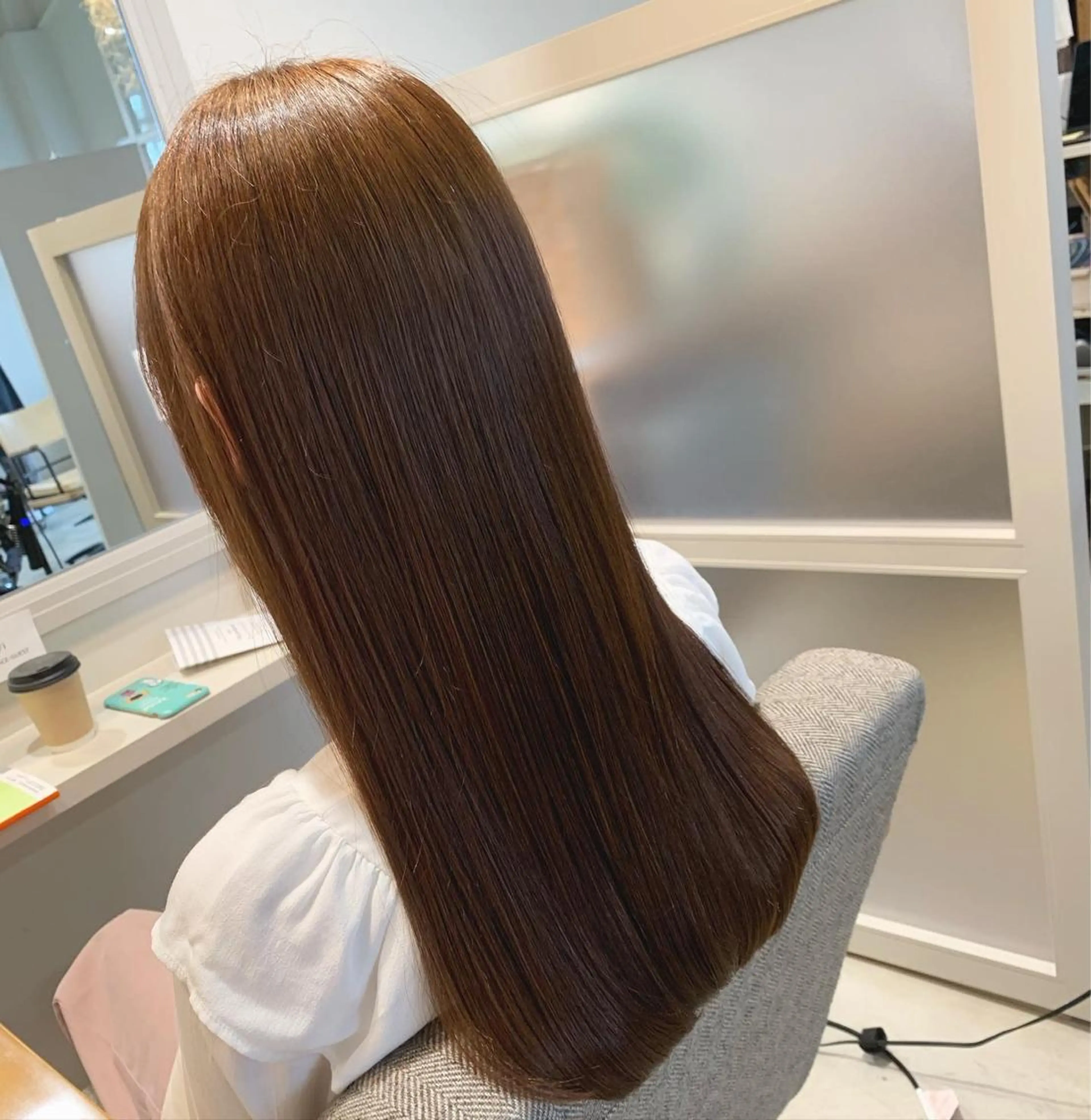 ロング CRACE「店長」 アヤカのヘアスタイル