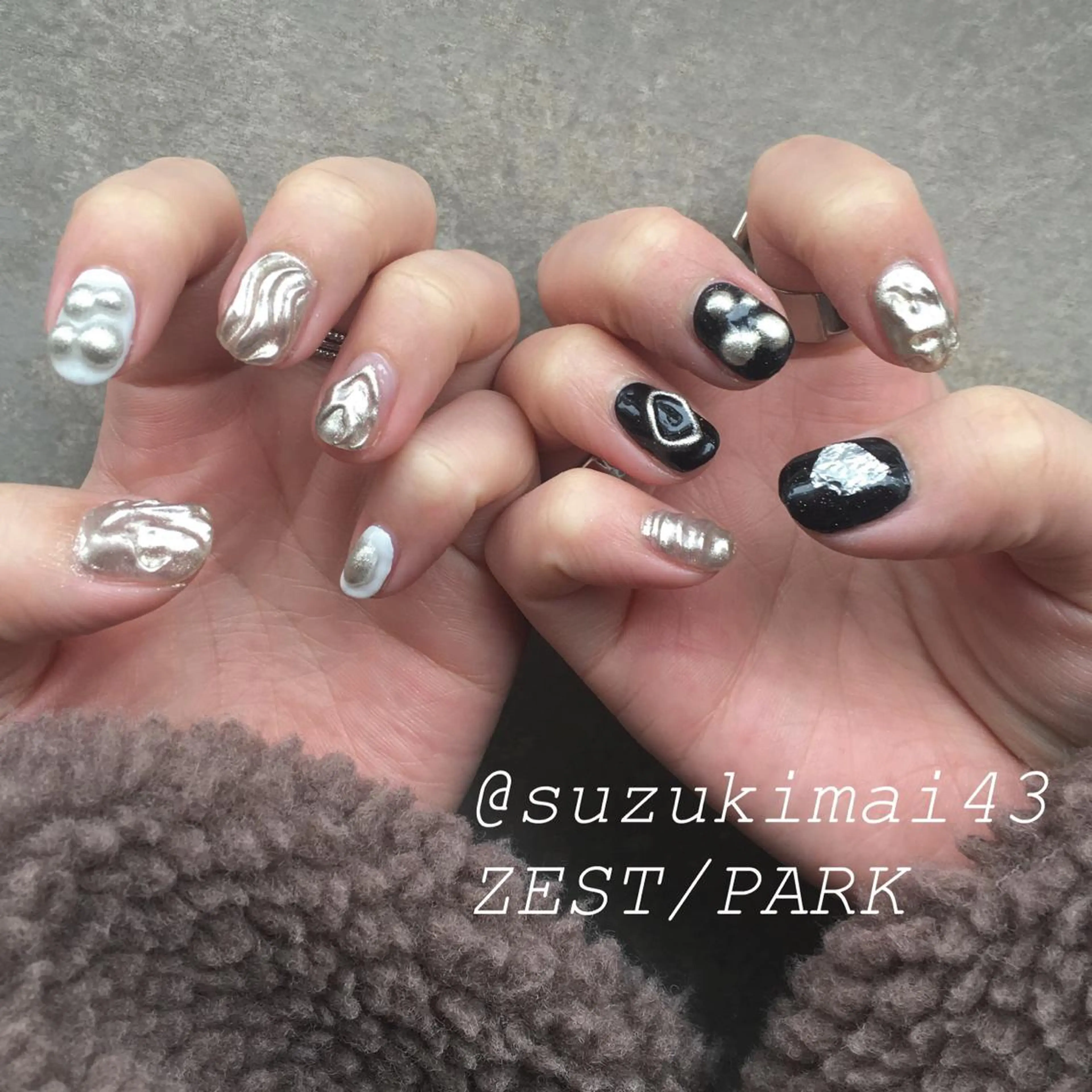 ネイル ハンドネイル 【似合わせ提案】鈴木 舞のネイルデザイン