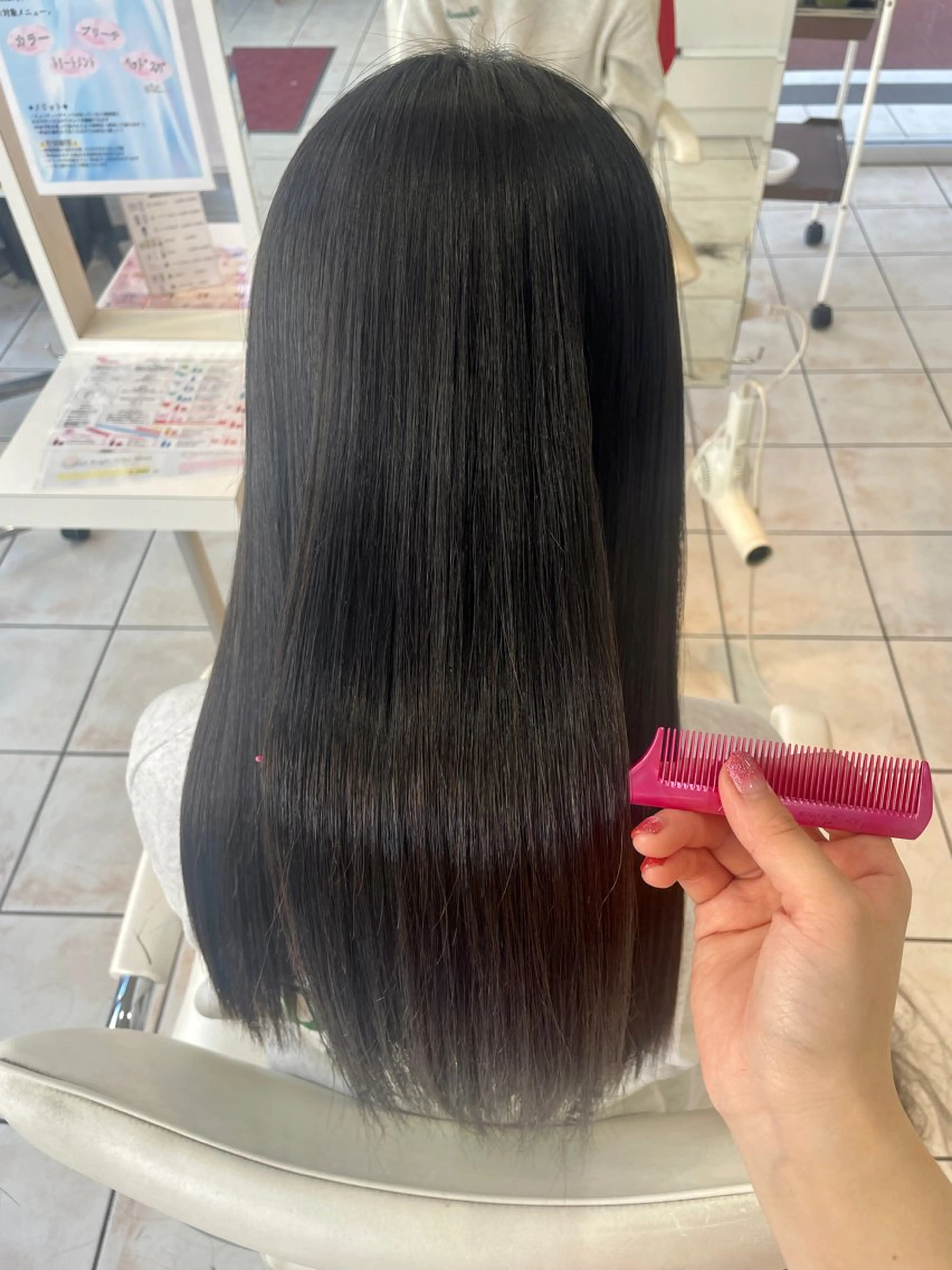 ロング ブリーチ/ヘアセット 【𝙍𝙞𝙣𝙤】のヘアスタイル