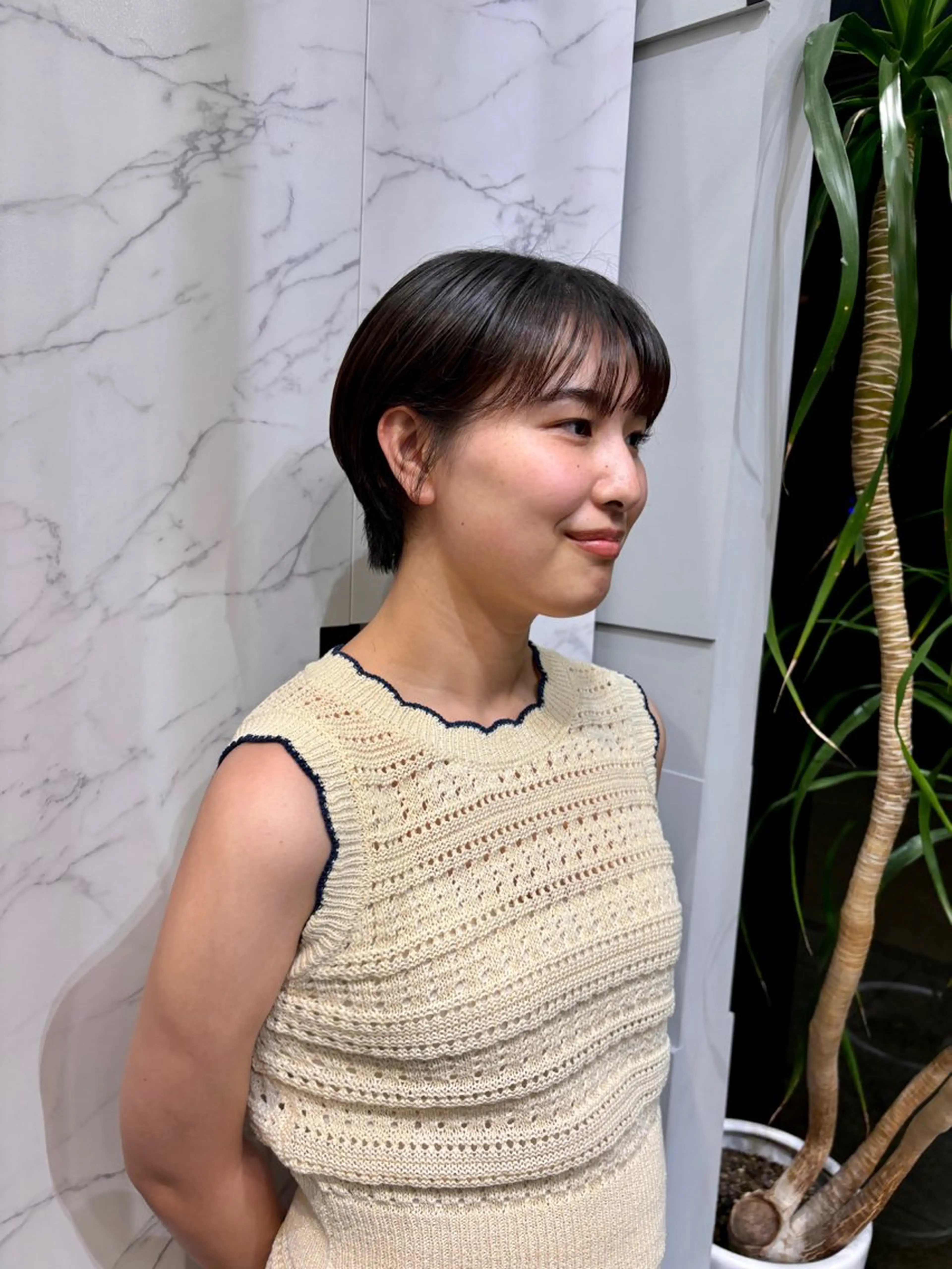 ショート miu /透明感カラーのヘアスタイル