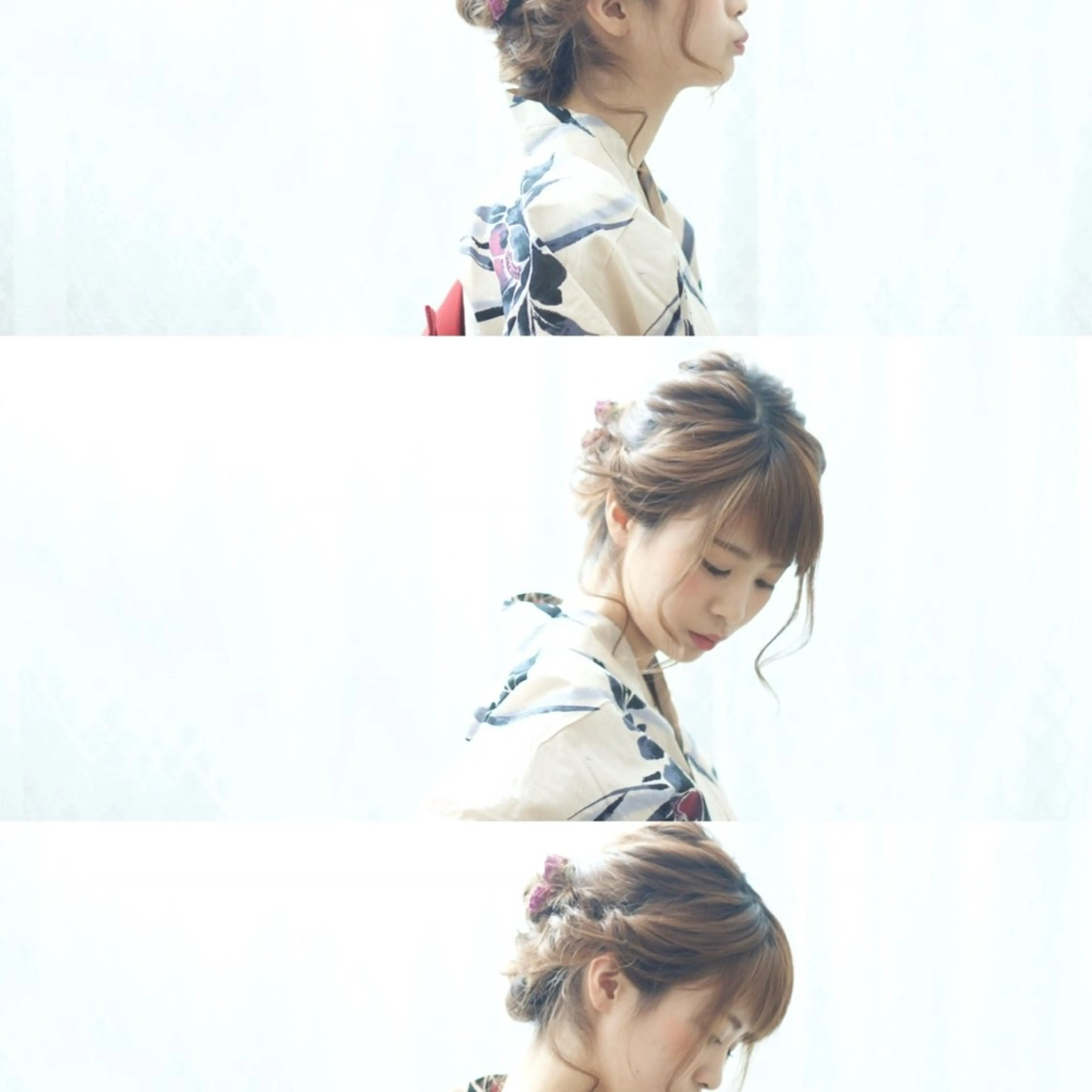 ✨👘💕浴衣着付け(ヘアセット付)🎇✨の写真