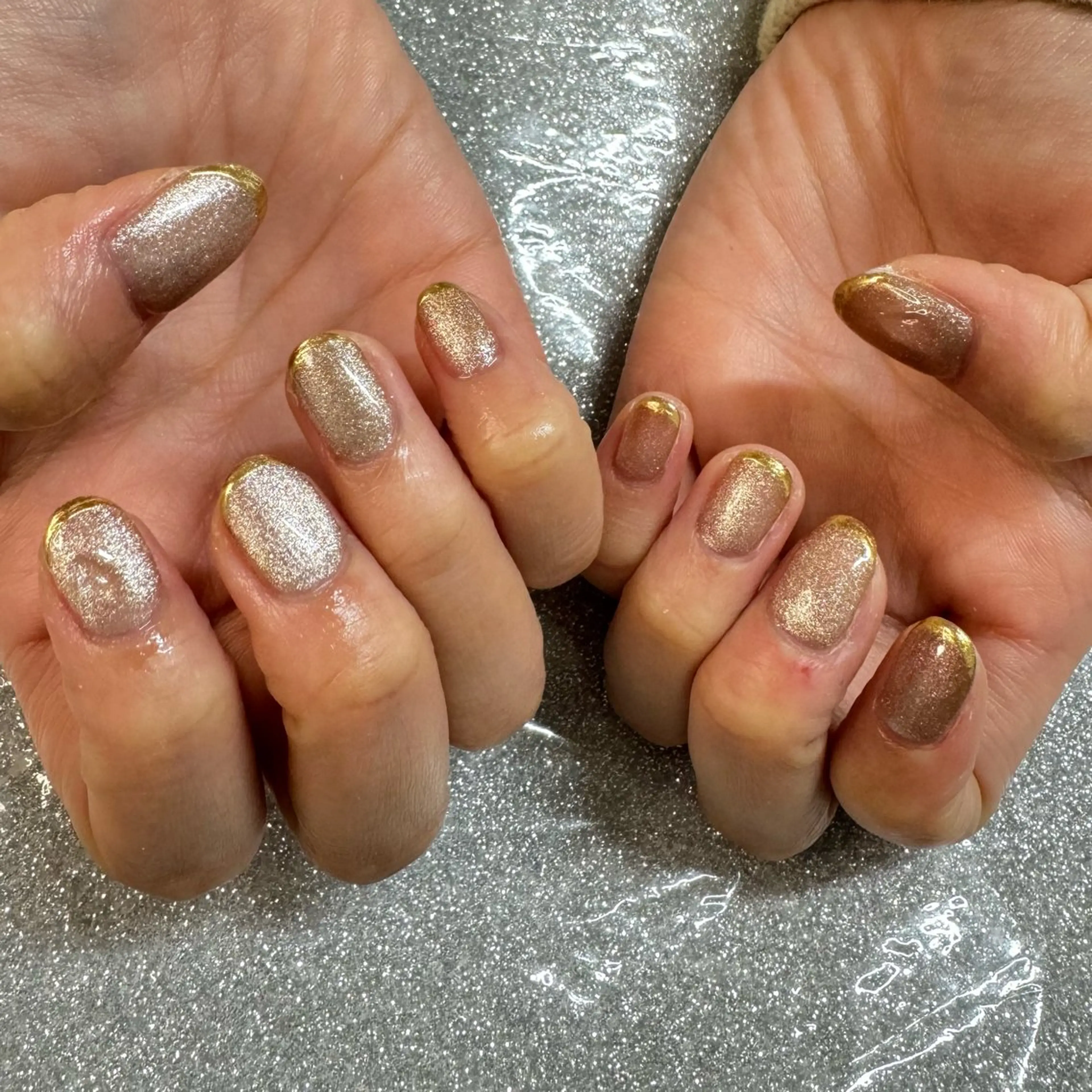 ネイル ハンドネイル VIERU 🌈🎀💖のネイルデザイン