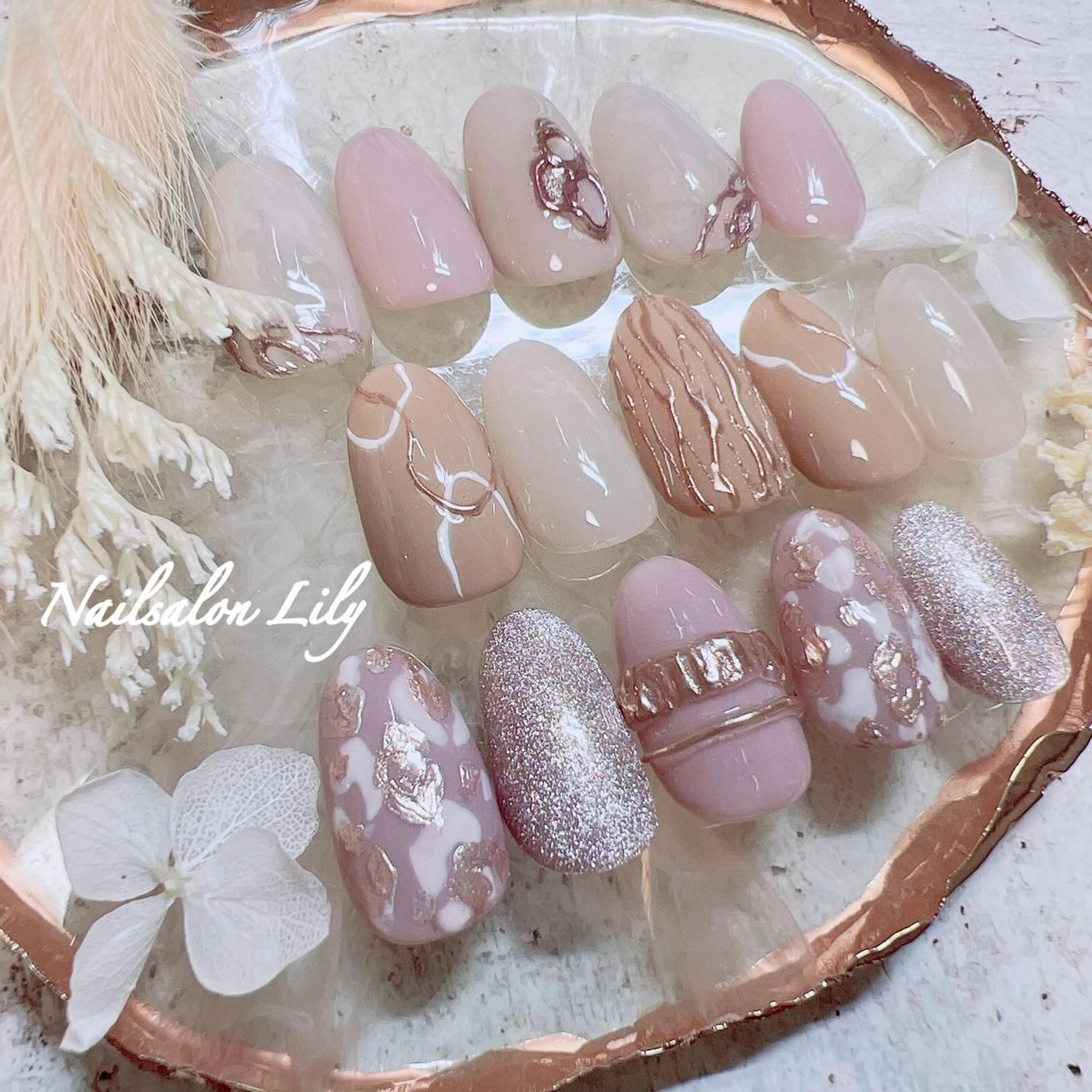 ネイル ハンドネイル Nailsalon Lilyのネイルデザイン
