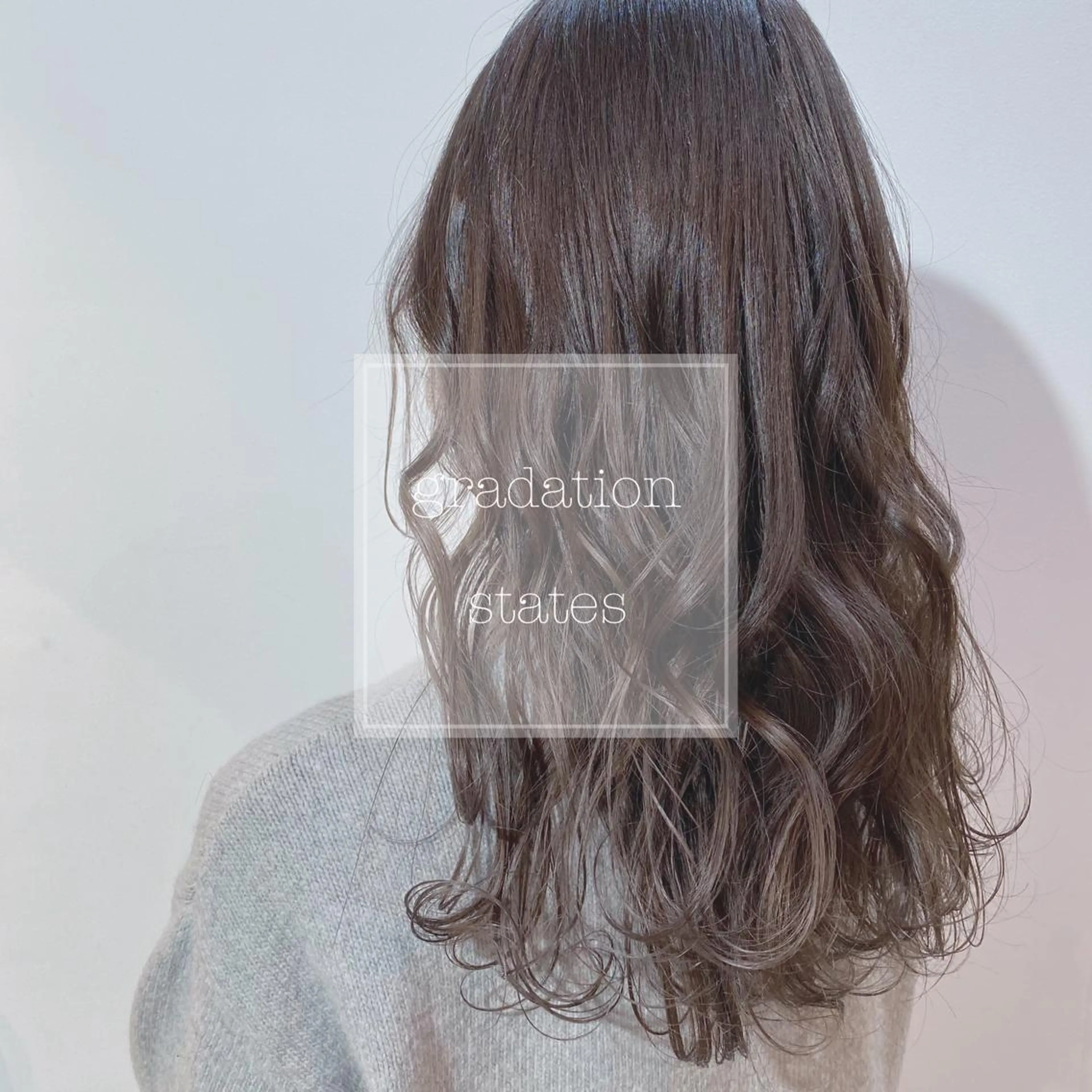 セミロング カラー 新宿/韓国風レイヤー 髪質改善/渋谷直樹のヘアスタイル