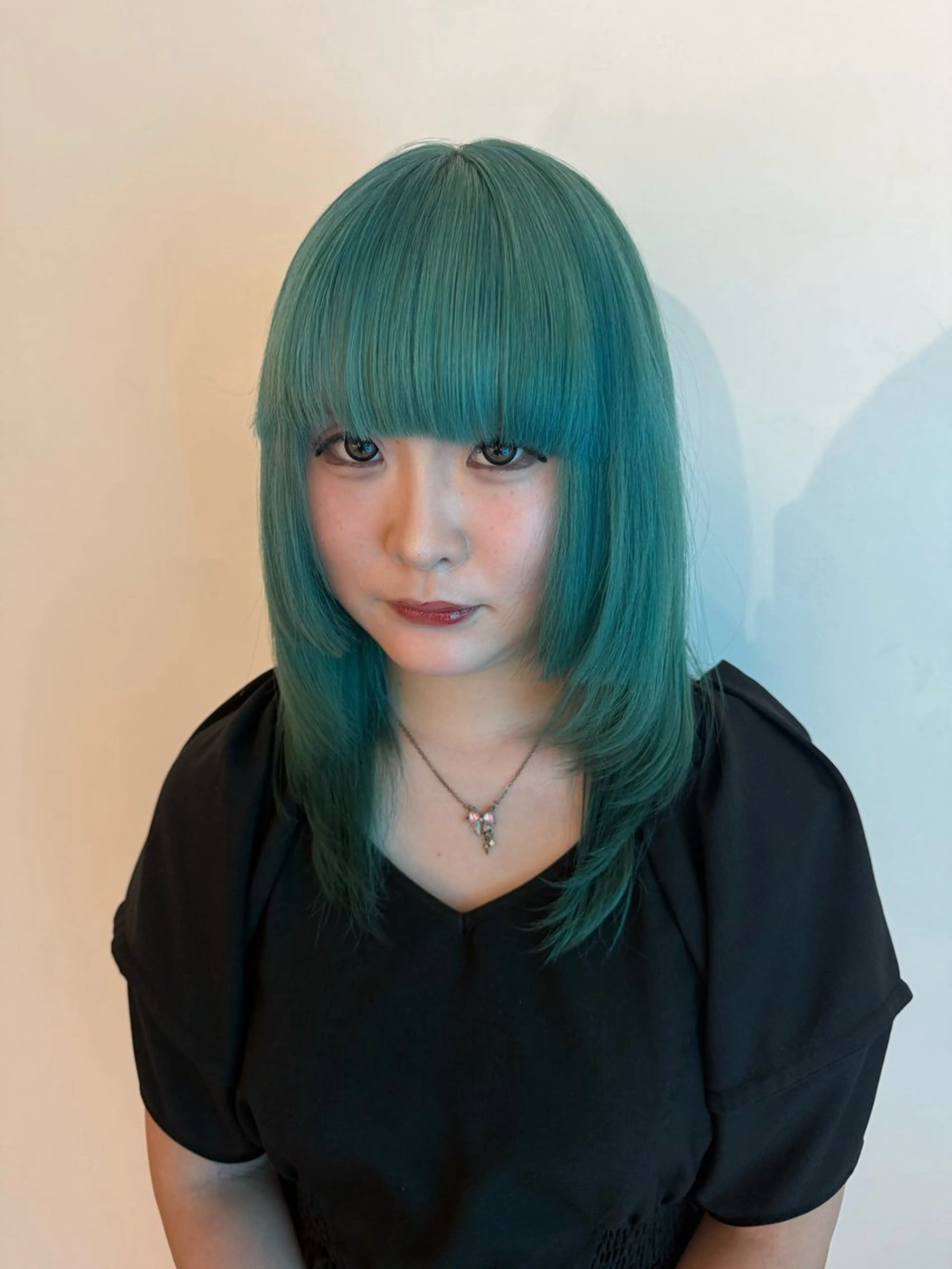 ミディアム カラー ハイトーン/デザイン 🪐·˚⌖MIHOのヘアスタイル