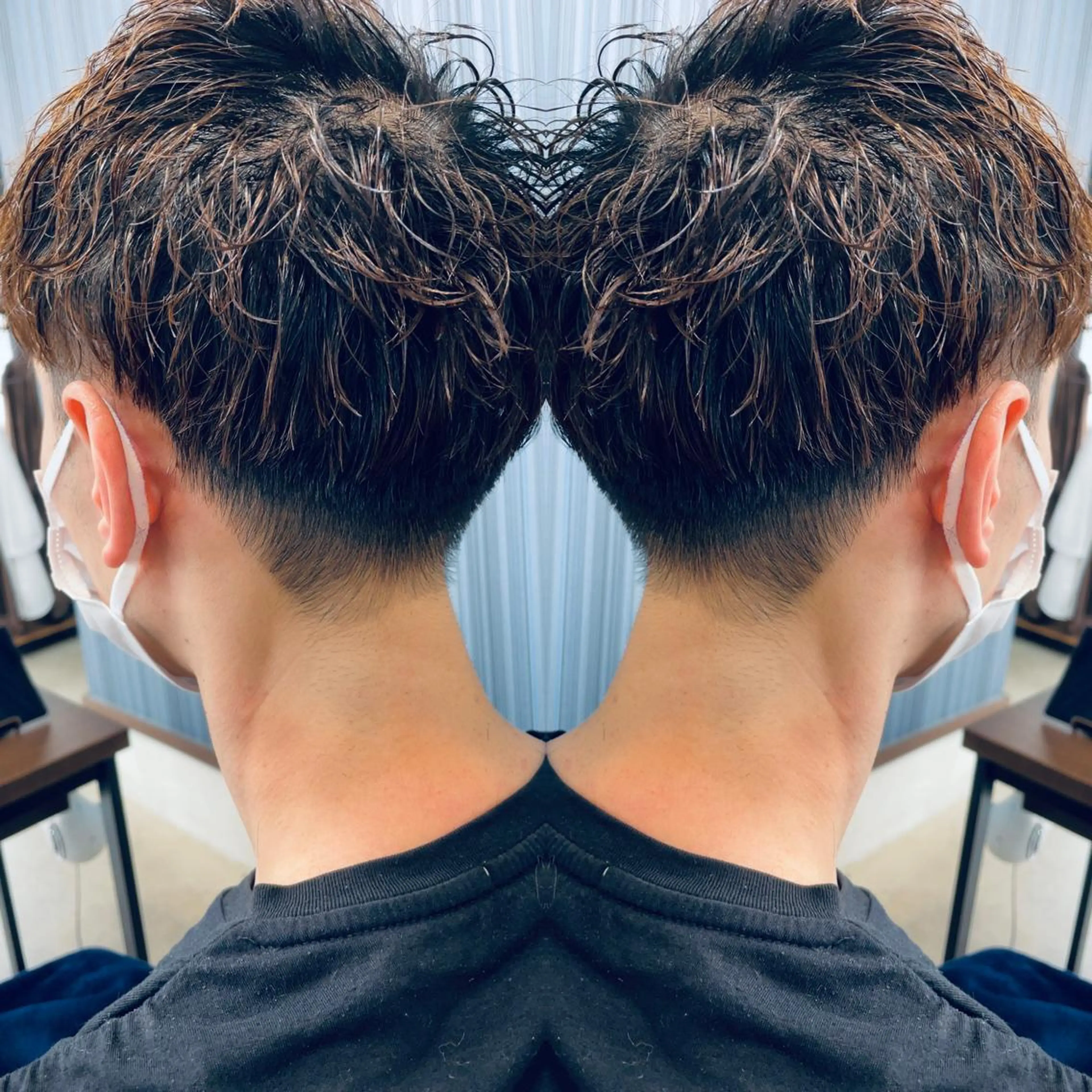 カット&ツイストスパイラルパーマの写真