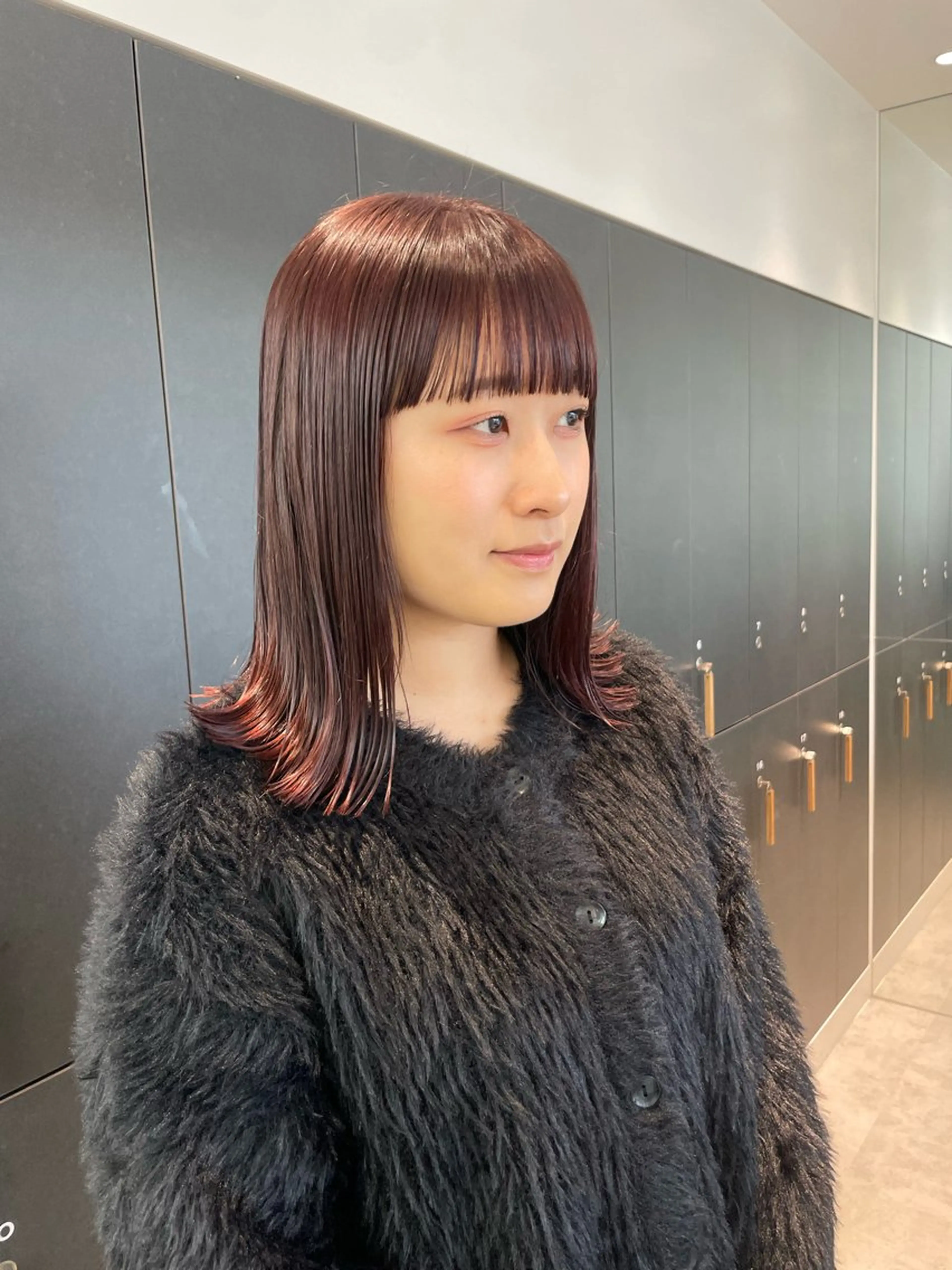 ミディアム カラー カット ヘアカラー トリートメント ♥️ブリーチ/ボブ/ レイヤー♥️maiのヘアスタイル