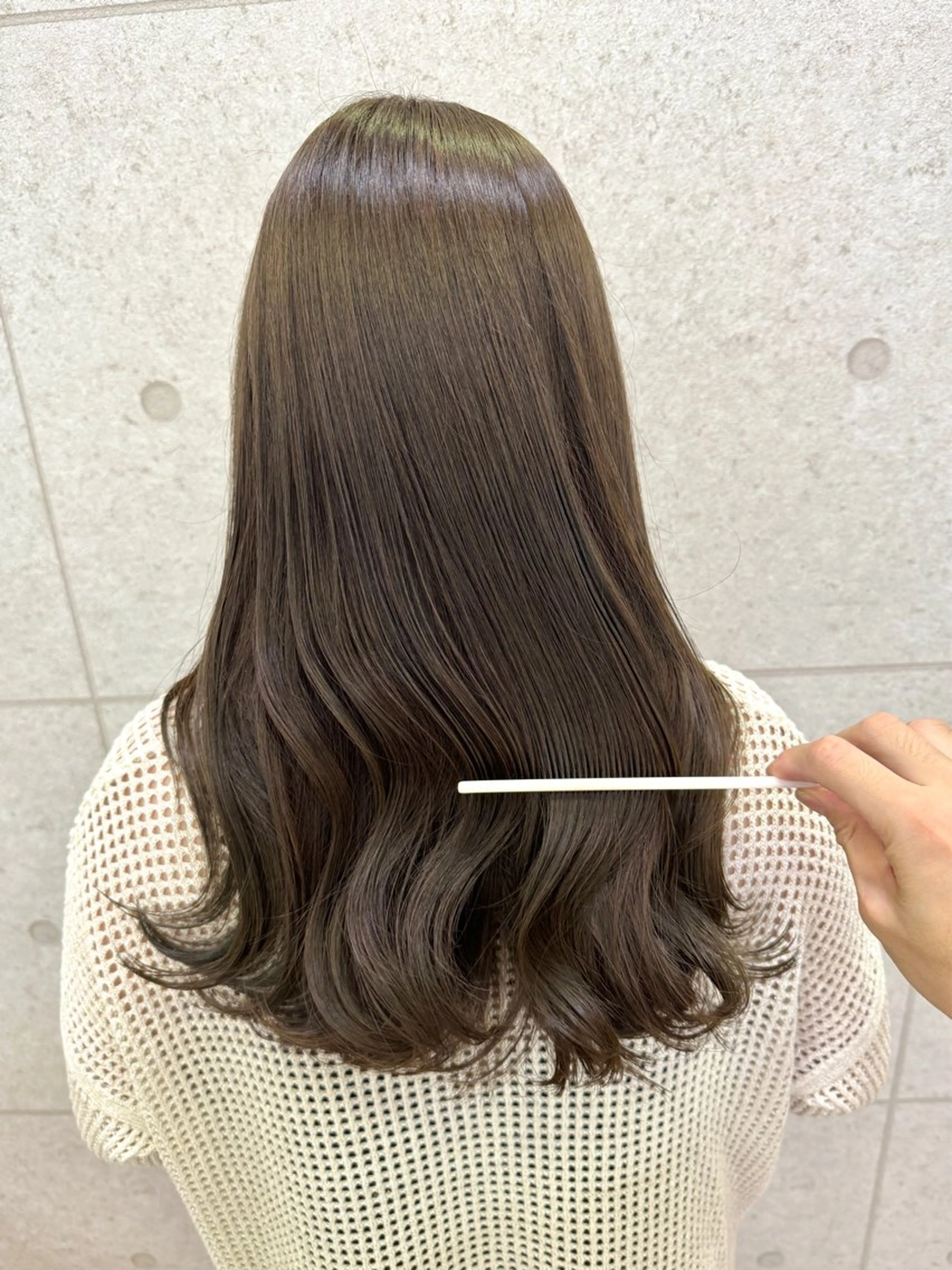 カット＋ボリュームダウンストレートパーマ＋サプリトリートメント🌿の写真