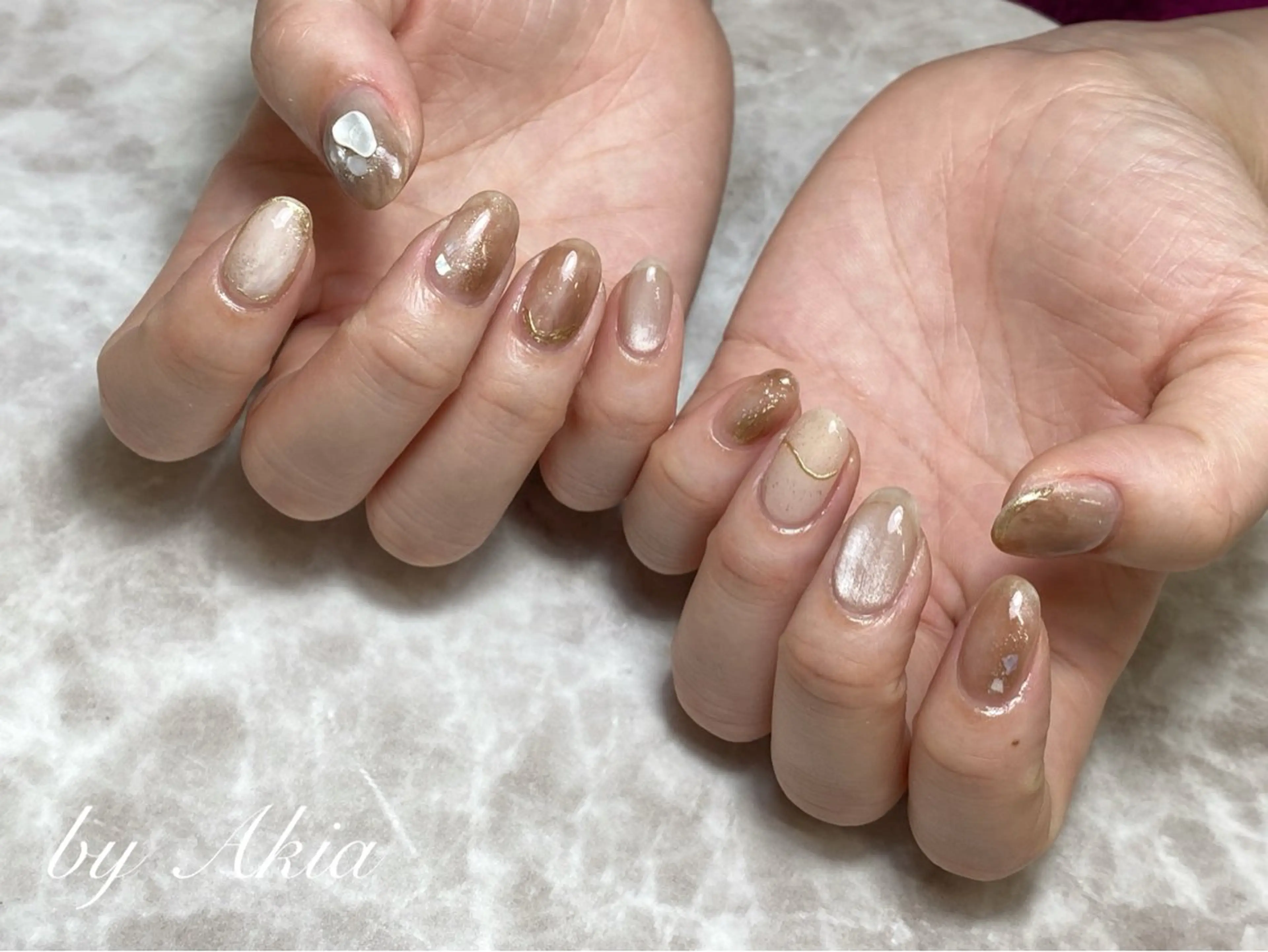 ネイル ハンドネイル 閨匠ビューティサロン 銀座店のネイルデザイン