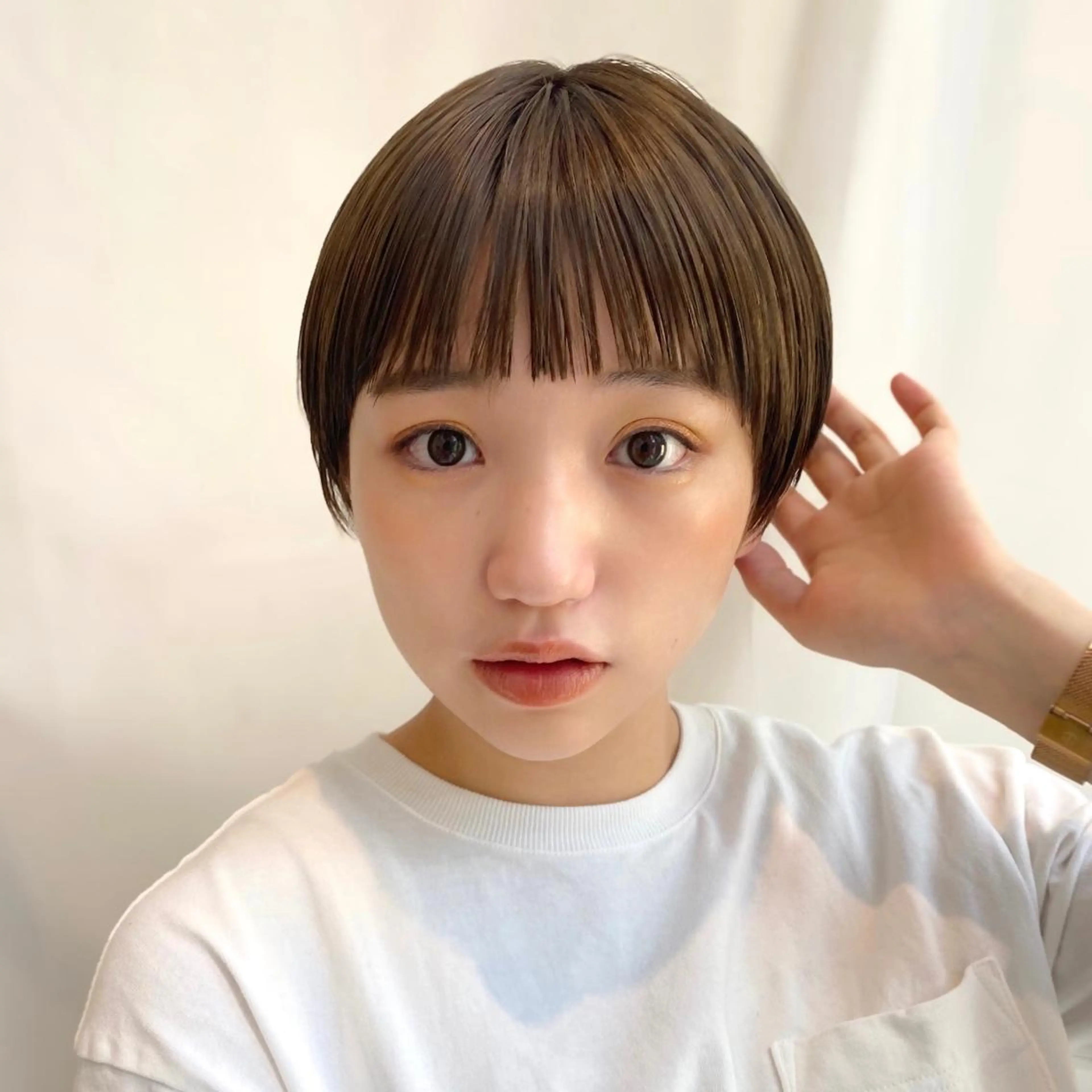 ショート 韓国くびれレイヤー 🇰🇷はづきのヘアスタイル