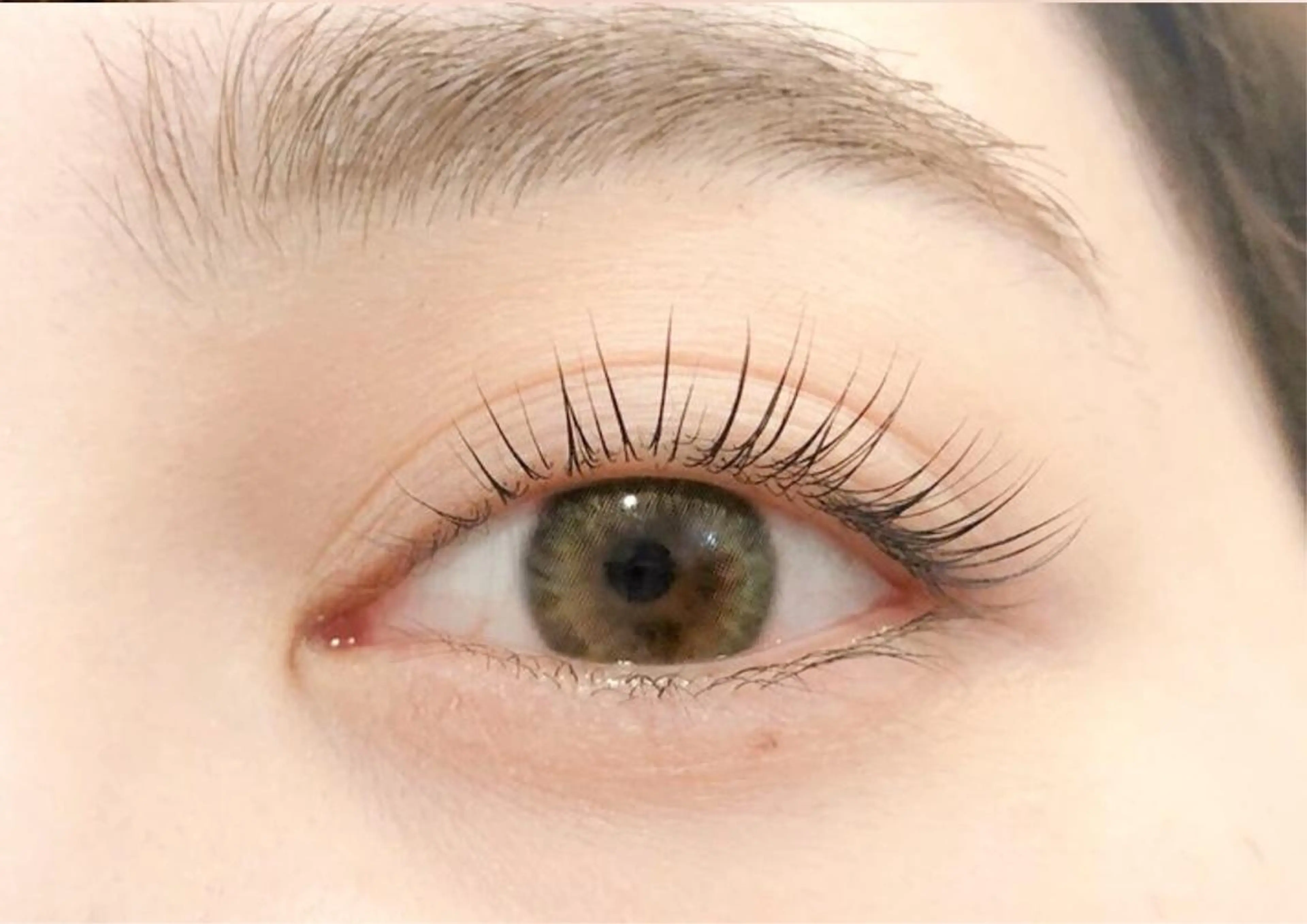 マツエク・マツパ パリジェンヌラッシュリフト 一重×まつ毛パーマ 西院eye fallonのマツエク・マツパデザイン