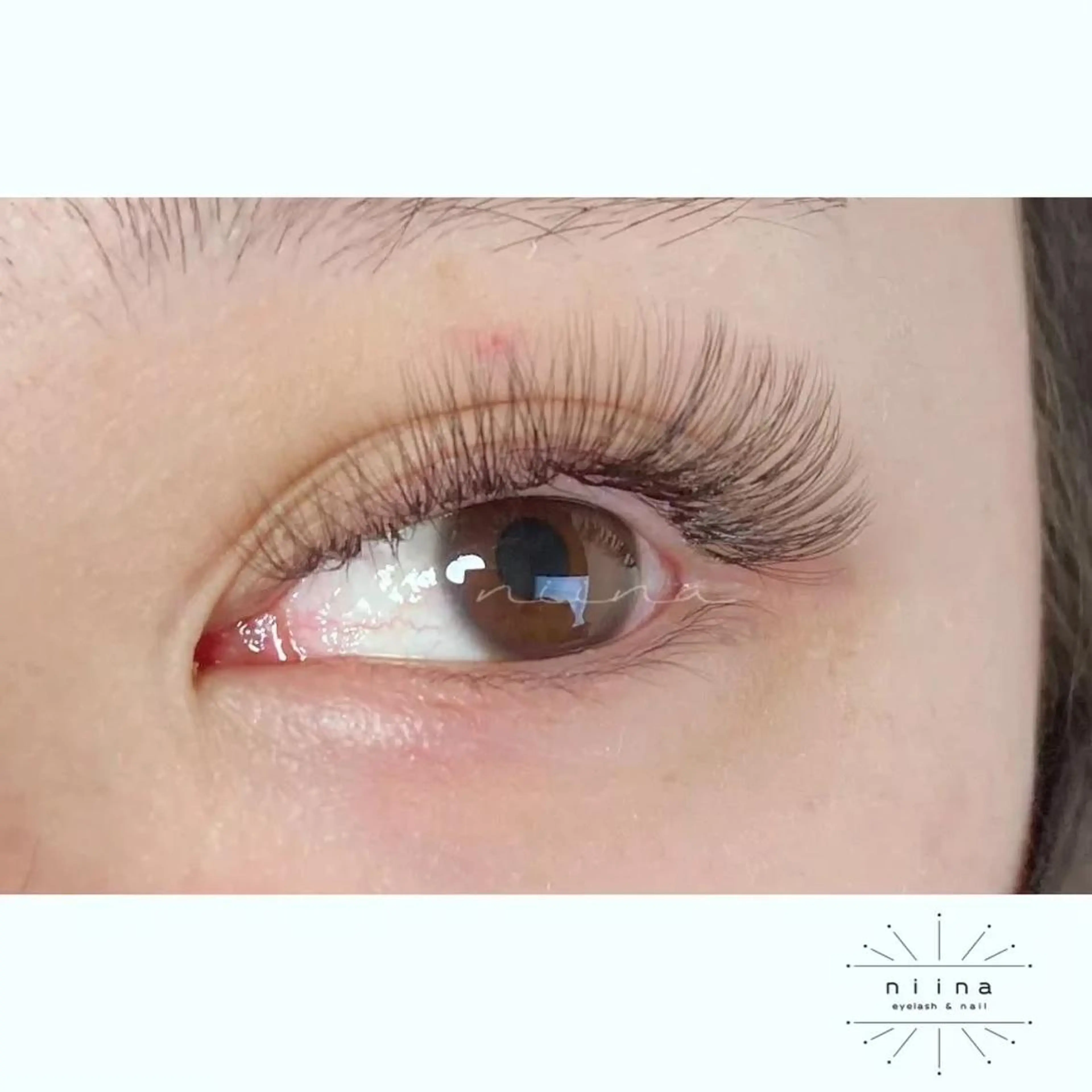 マツエク・マツパ ボリュームラッシュ niina所属・n i i n a  -eye&nail-のマツエク・マツパデザイン