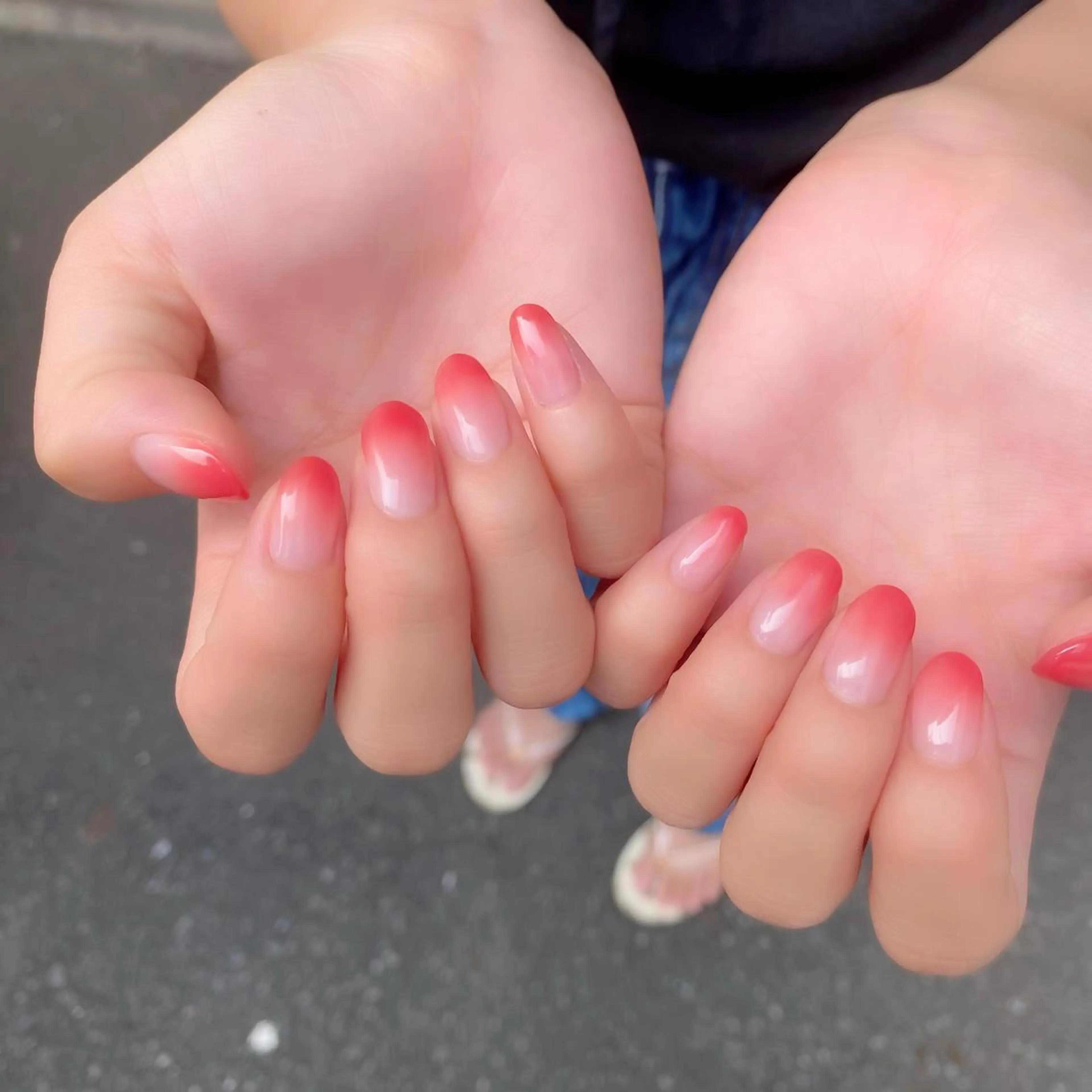 ネイル グラデーション ピンク Salon Ｋのネイルデザイン