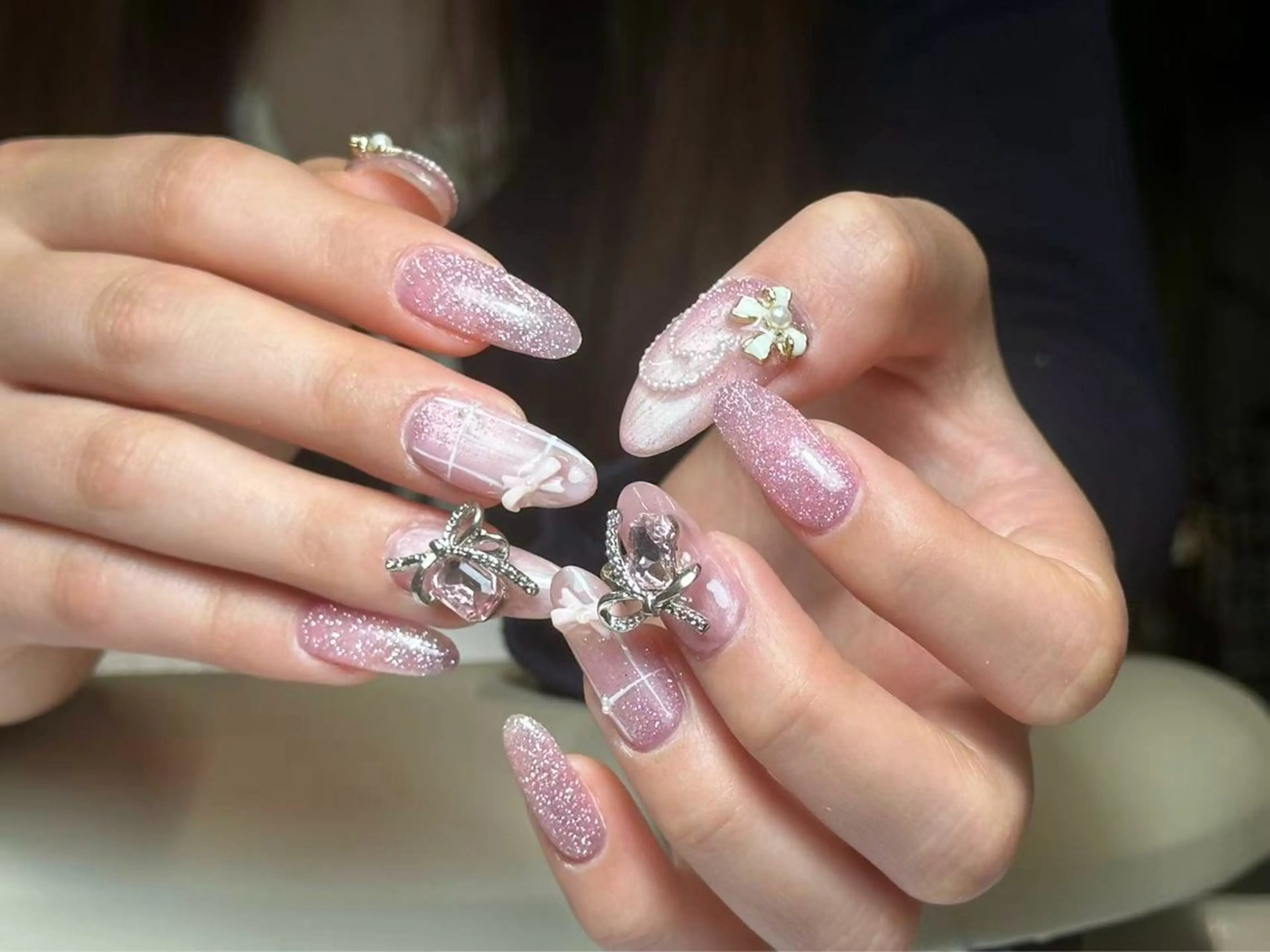 ネイル アートネイル 韓国ネイル 持ち込み ニュアンスネイル ワンカラーネイル イブ ネイリのネイルデザイン