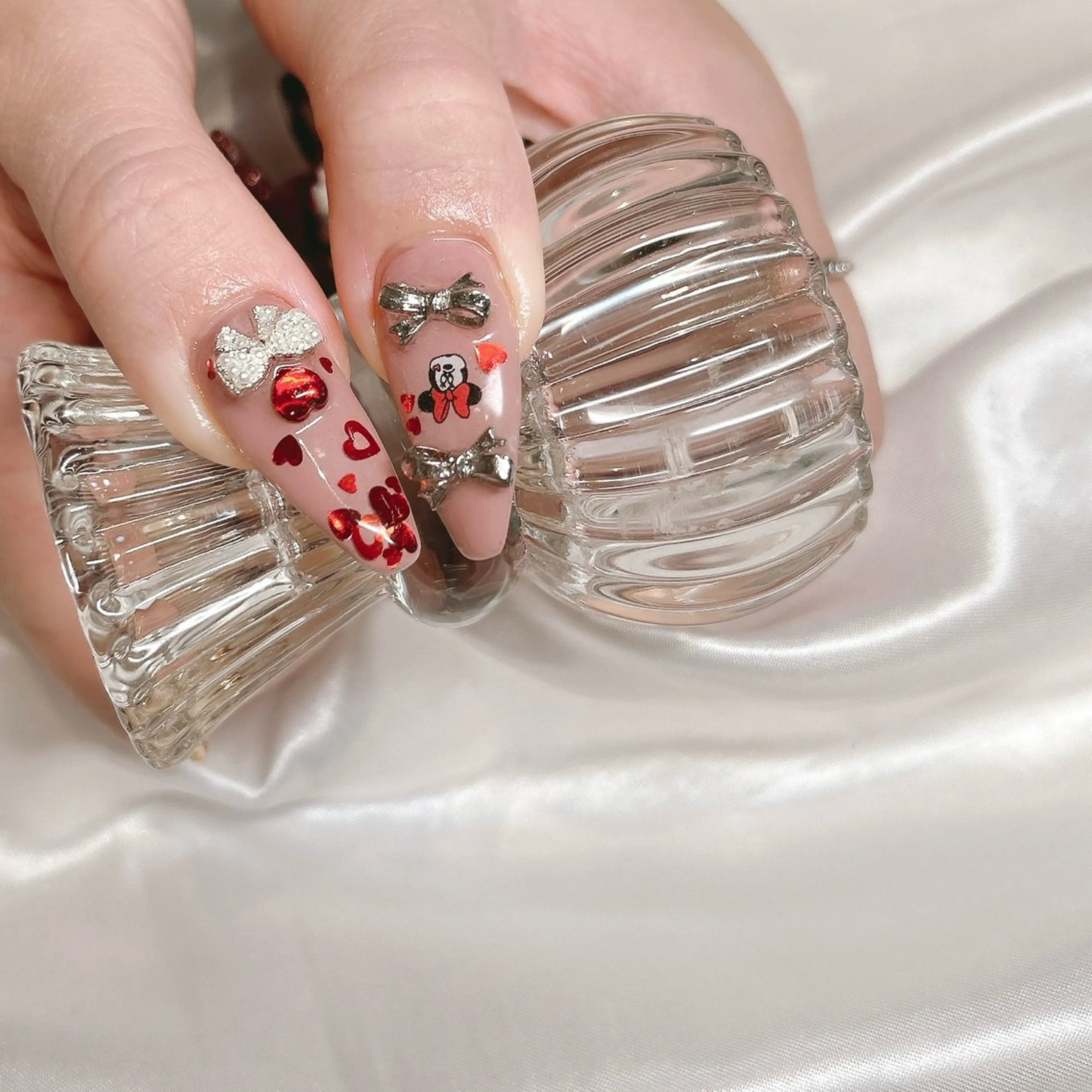 ネイル ハンドネイル junna のぞいてねのネイルデザイン