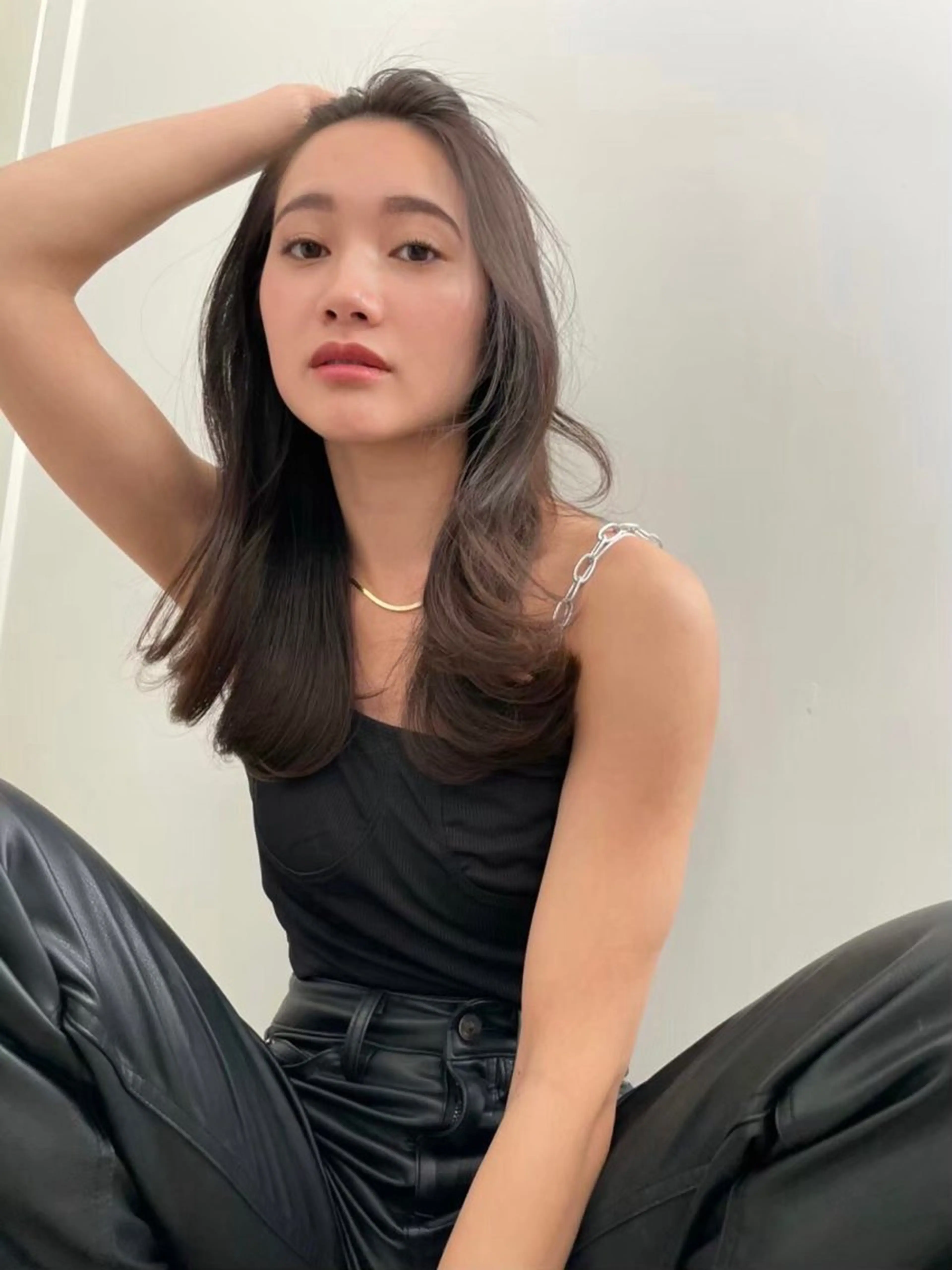 ロング カラー カット ヘアカラー トリートメント 🫧ナオ🫧 /韓国 ヘア/ マンツーマンのヘアスタイル