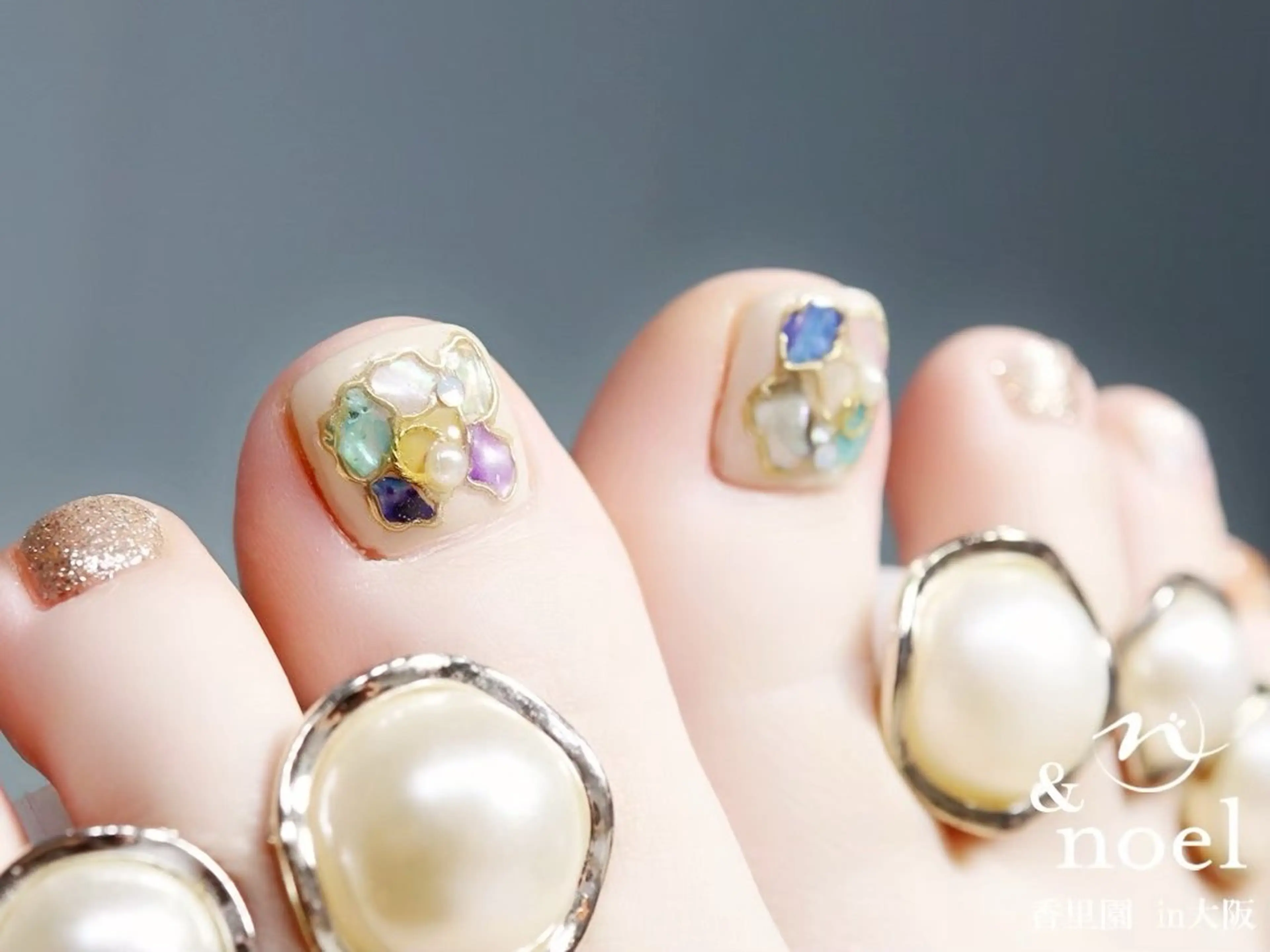 ネイル フットネイル Nailsalon  &Noel所属・もも 🍑のネイルデザイン