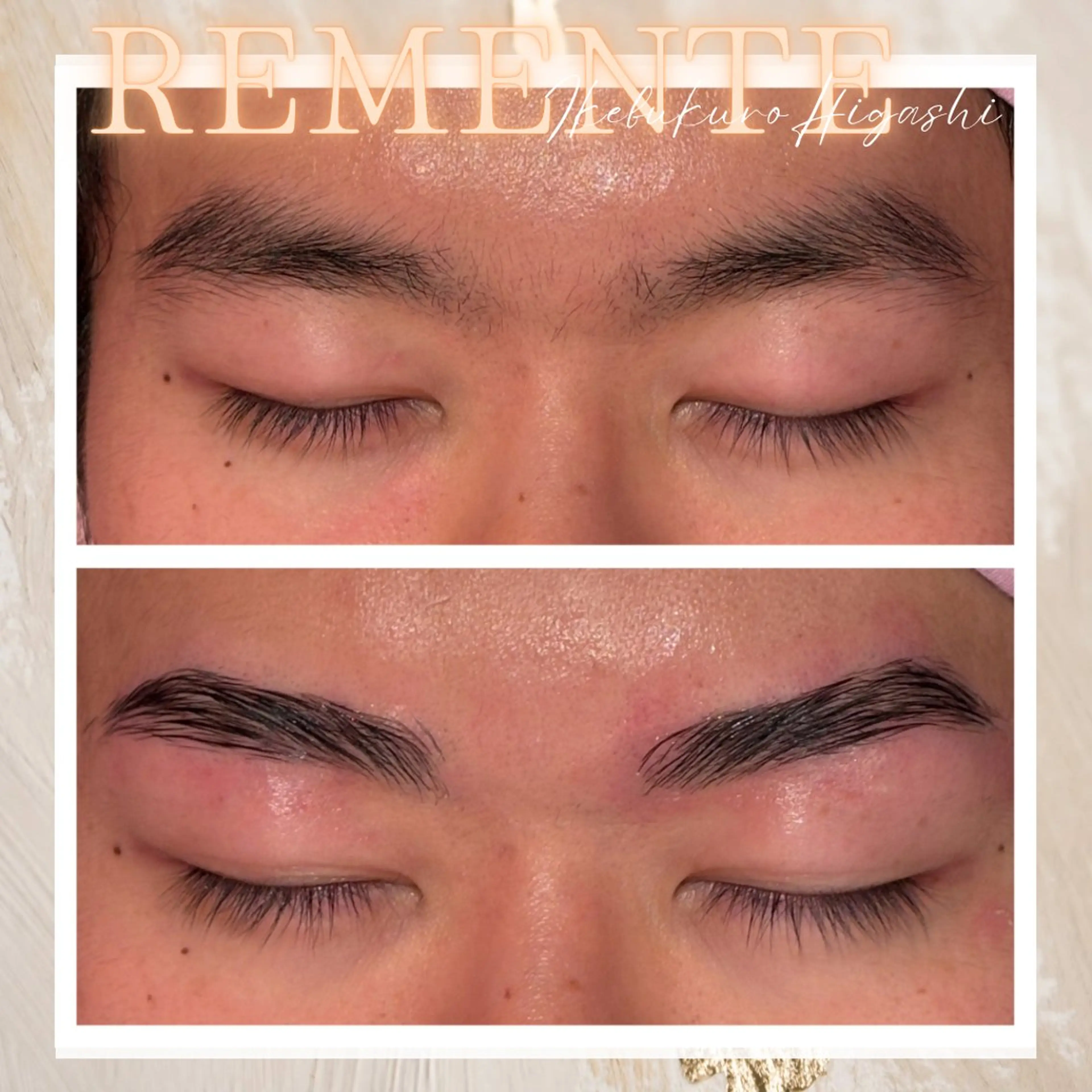 メンズ アイブロウ メンズパーマ 眉毛ワックス脱毛 CHARMER韓国式美肌サロン所属・CHARMER🌹 Naokoのマツエク・マツパデザイン