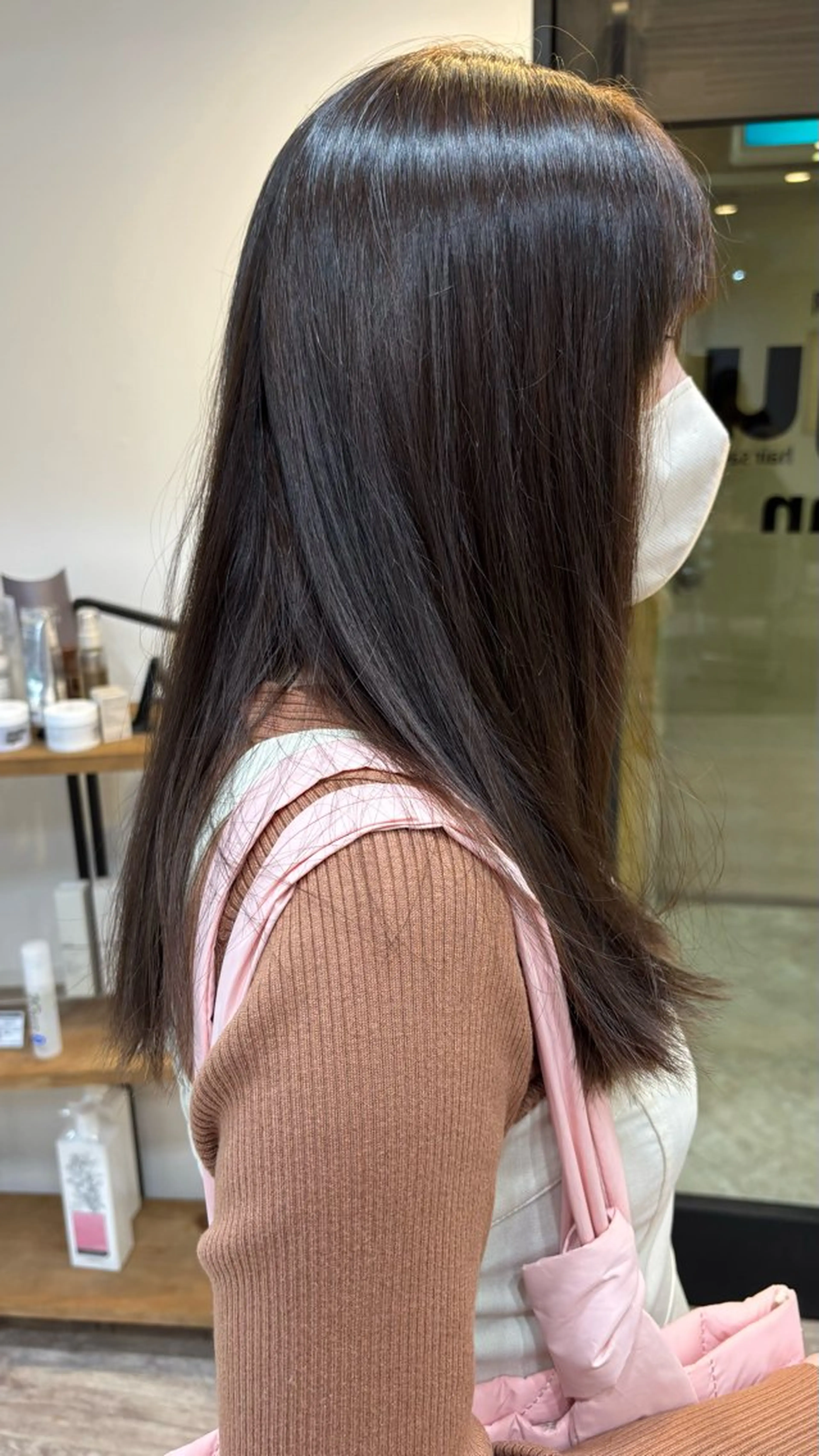 ロング ヒグチ ハルナのヘアスタイル