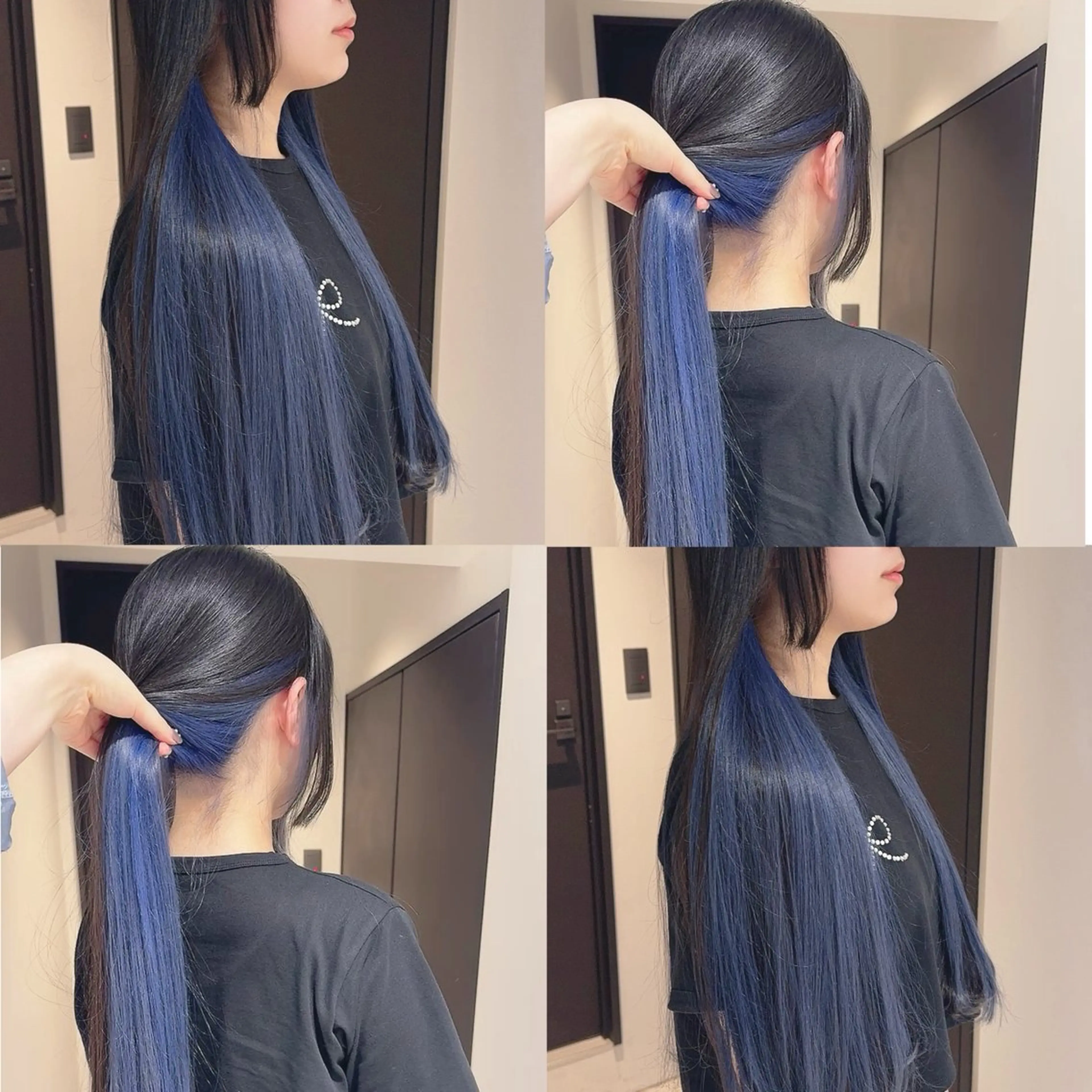 カラー ブリーチ ヘアカラー トリートメント 渋谷:インナーカラー ／🍒エリカ🍒のヘアスタイル